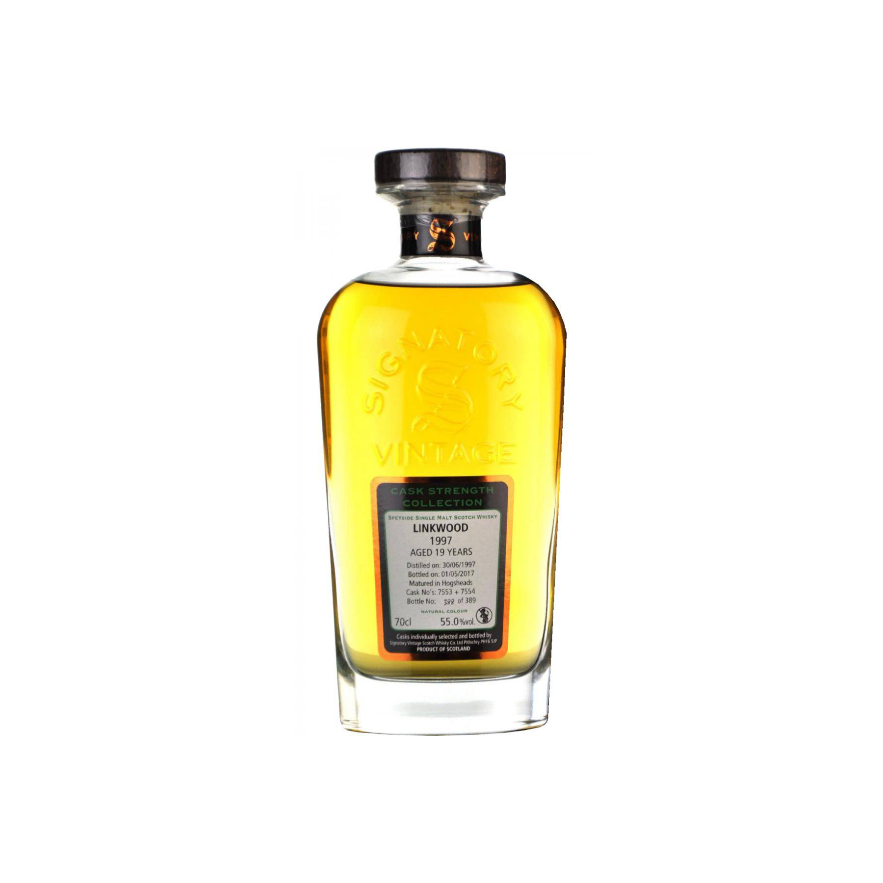 Linkwood Cask Strength Collection 1997 19 Years Single Malt Whisky