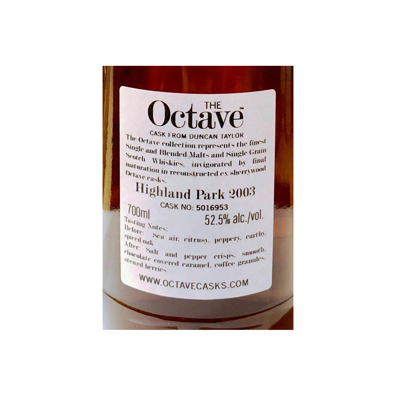 Highland Park The Octave 2003 14 Years Single Malt Whisky 3