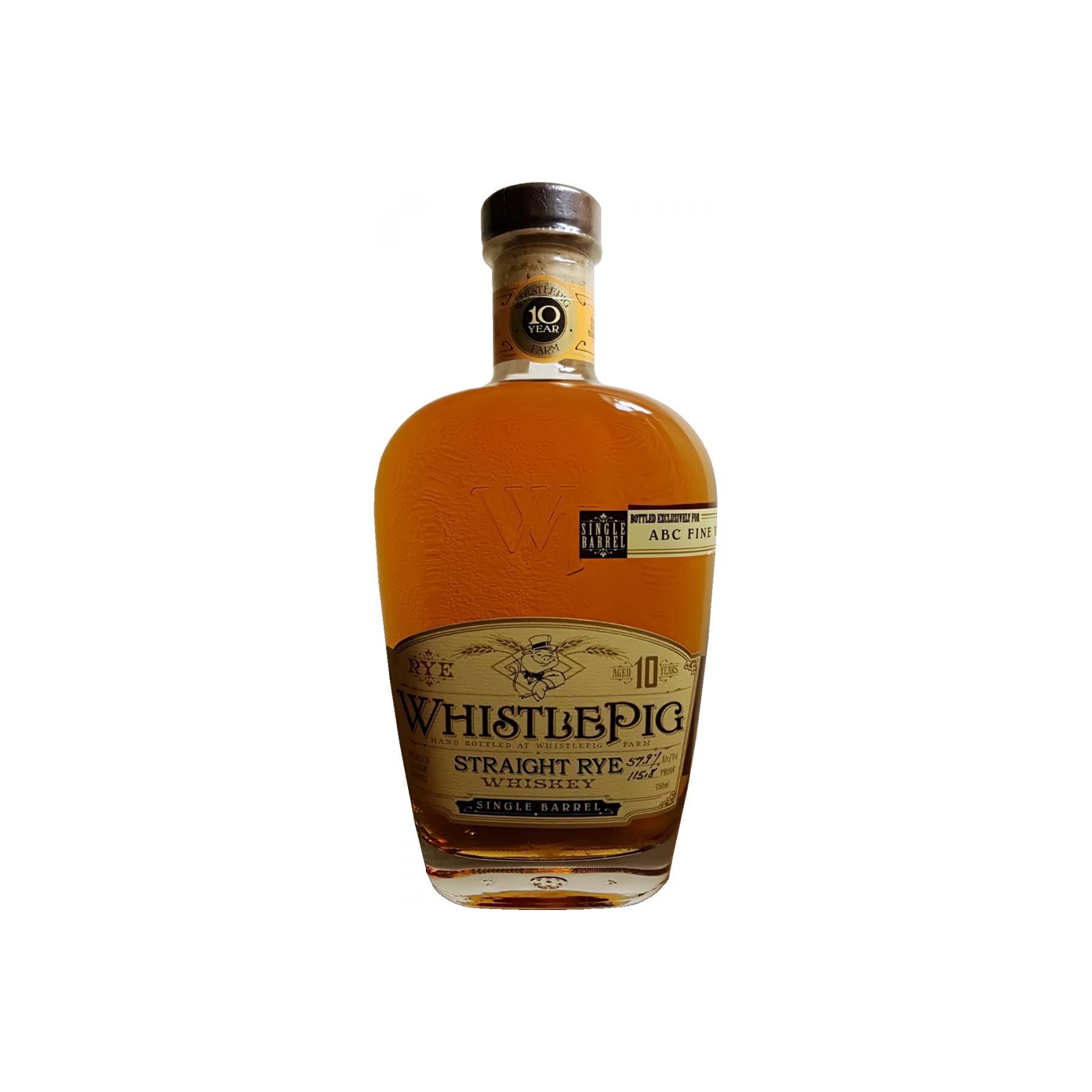 WhistlePig 10 Years Rye Whisky