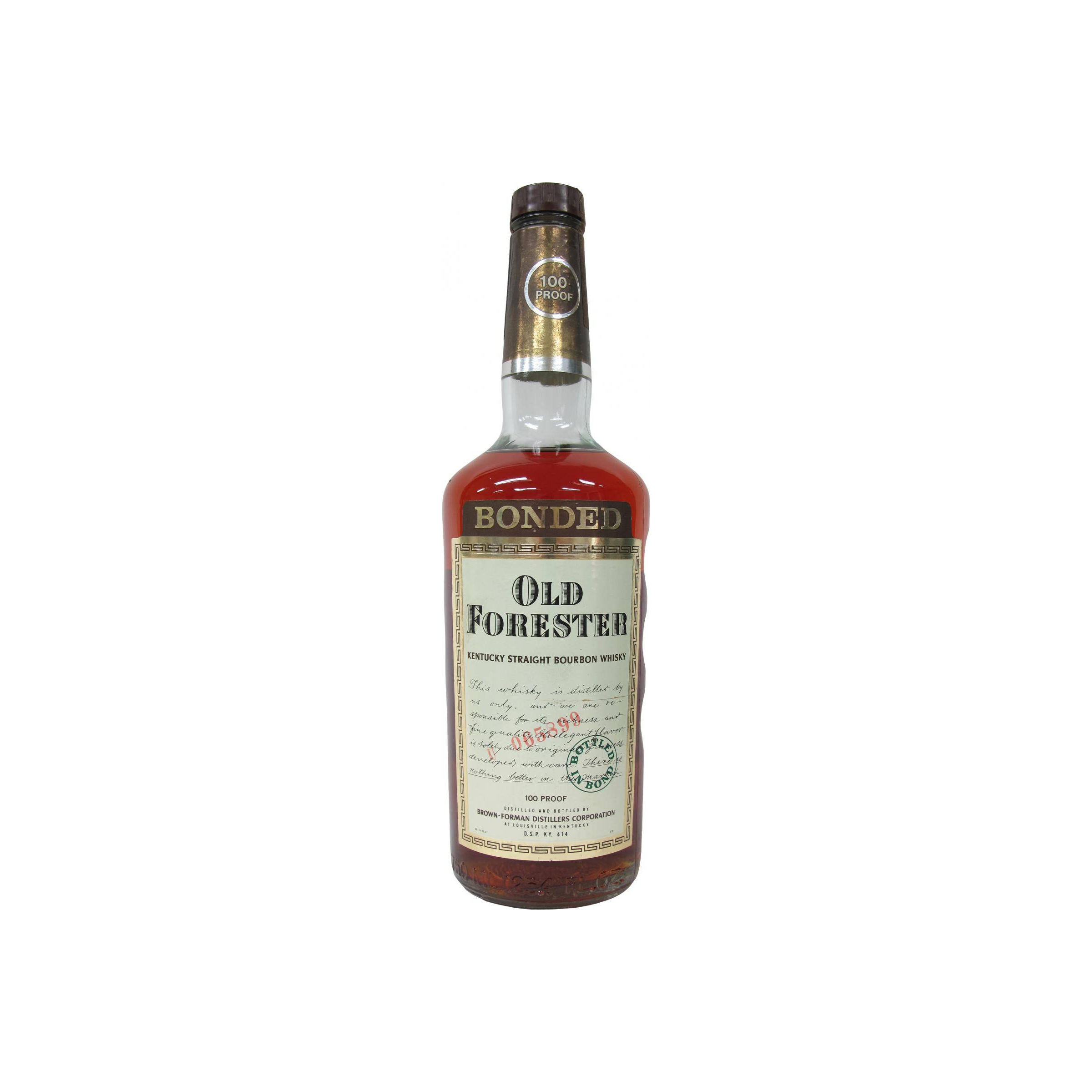 Old Forester Bottled in Bond