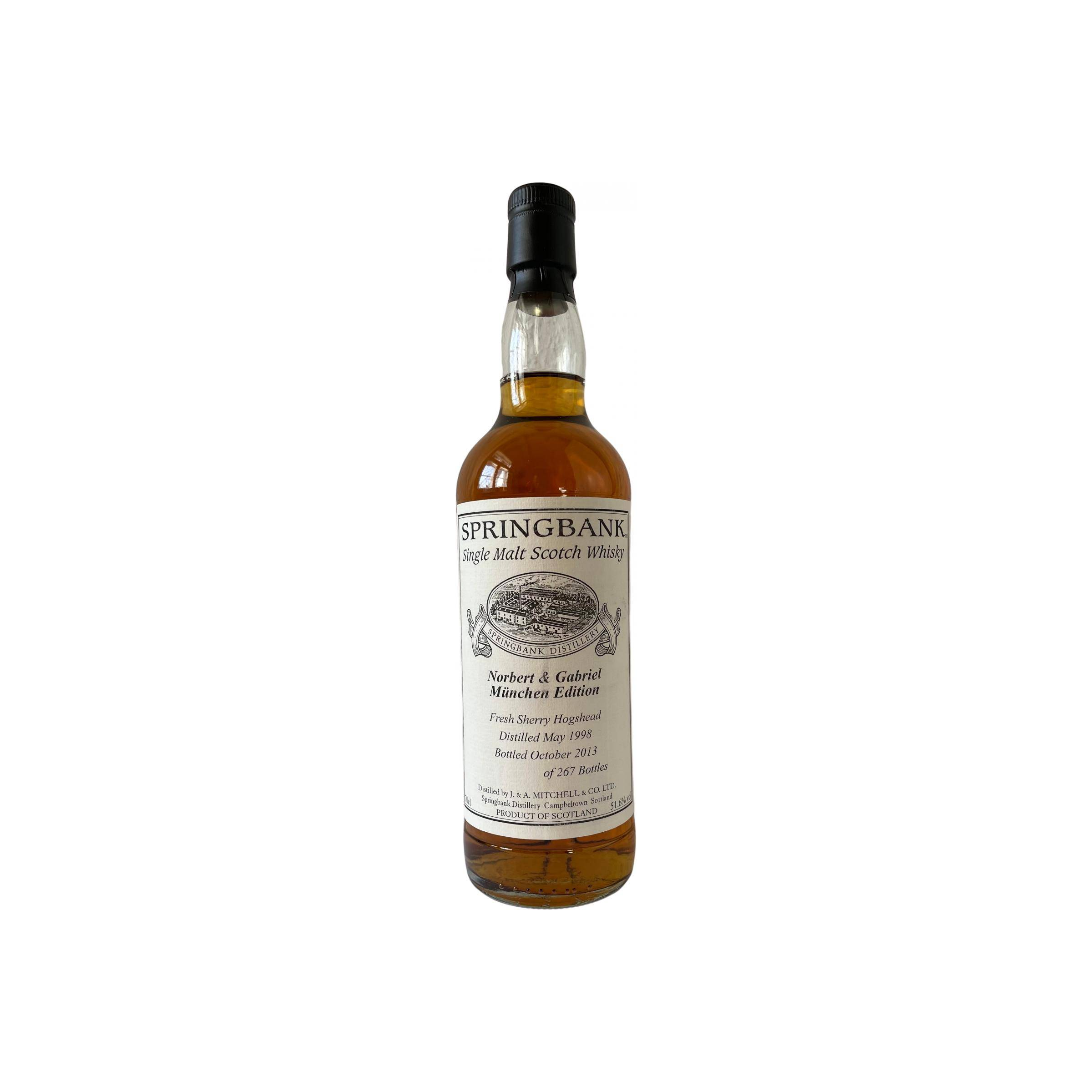 Springbank Private Bottling 1998 15 Years Single Malt Whisky