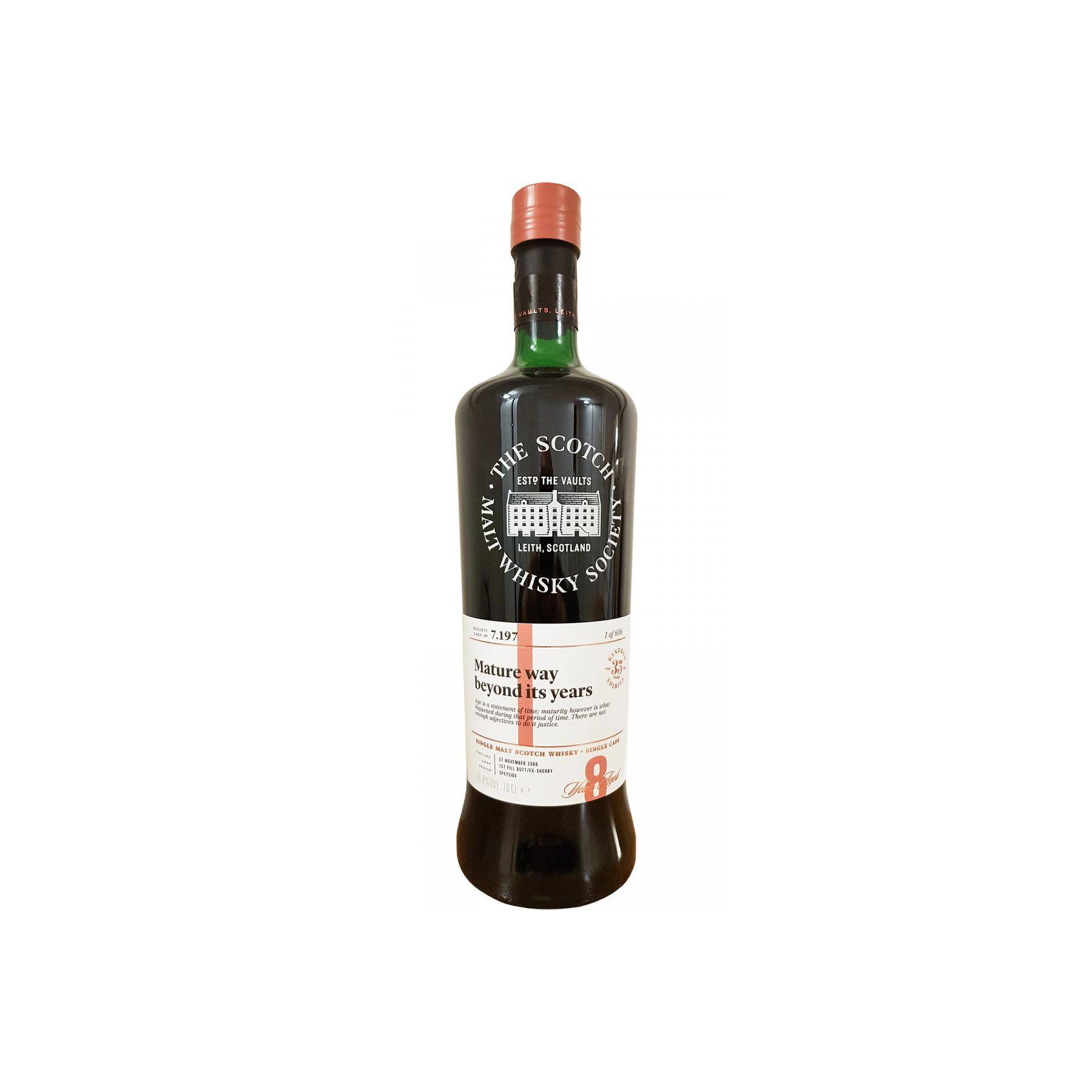 The Scotch Malt Whisky Society 2008 8 Years Single Malt Whisky