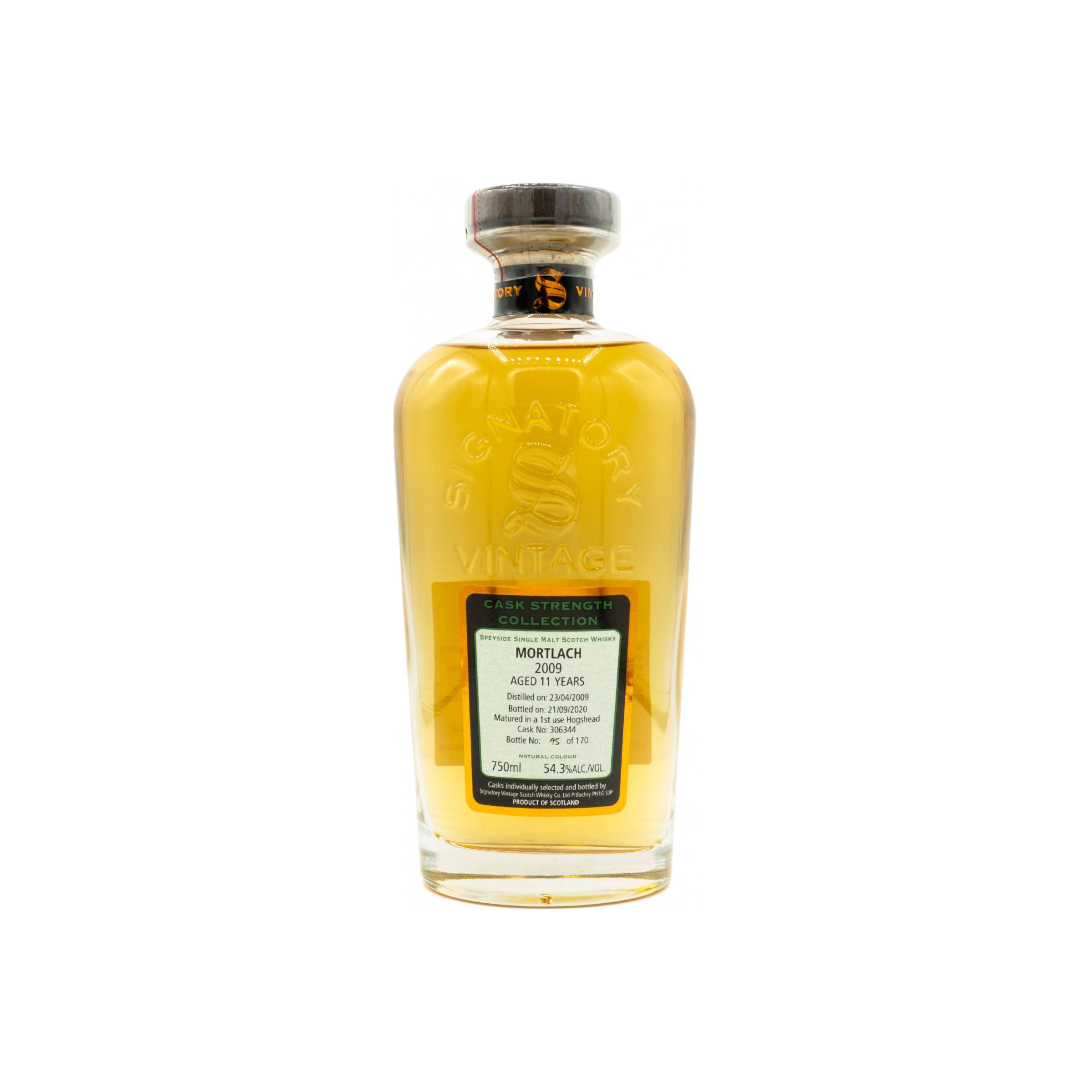 Mortlach Cask Strength Collection 2009 11 Years Single Malt Whisky