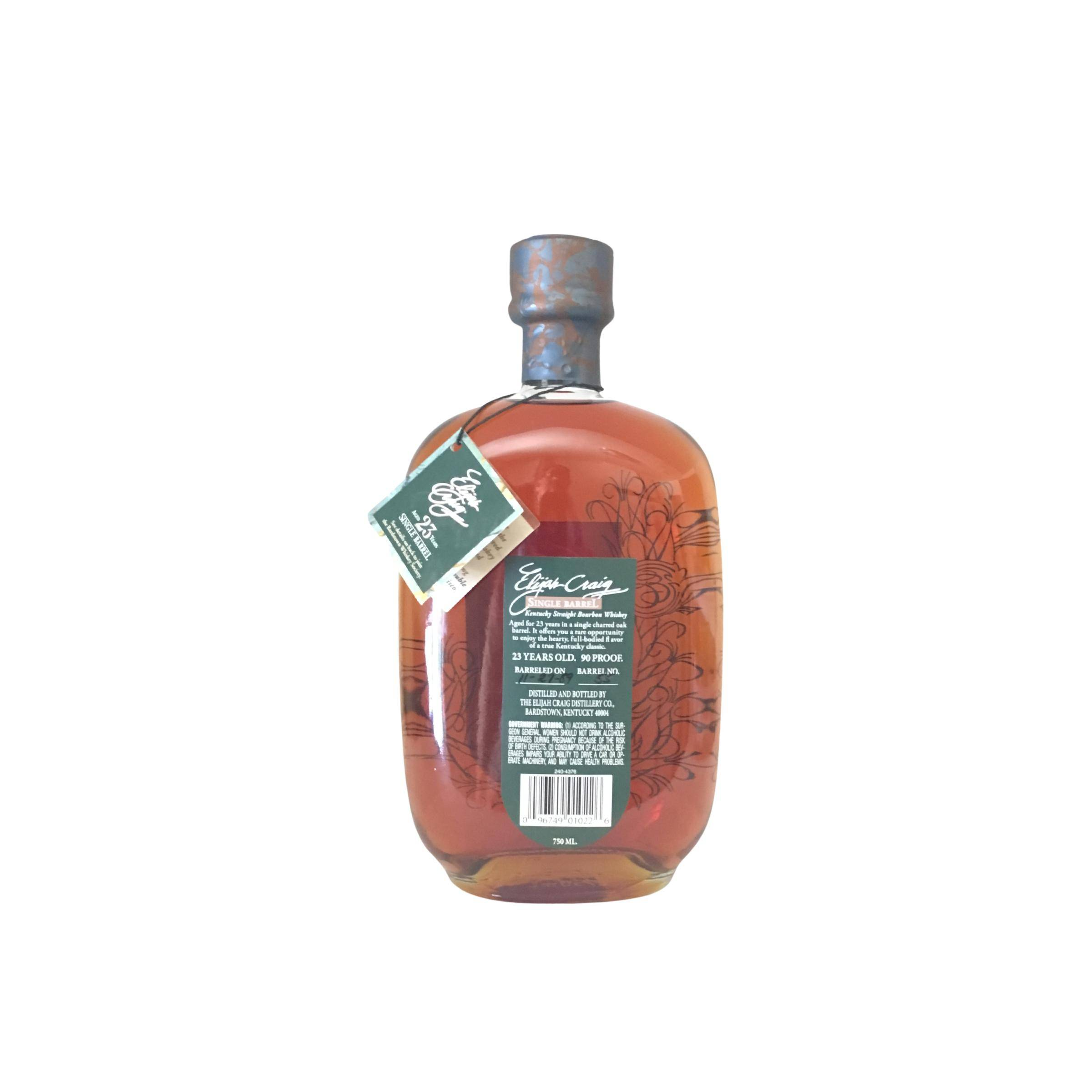 Elijah Craig Single Cask 1989 23 Years Bourbon Whisky 2