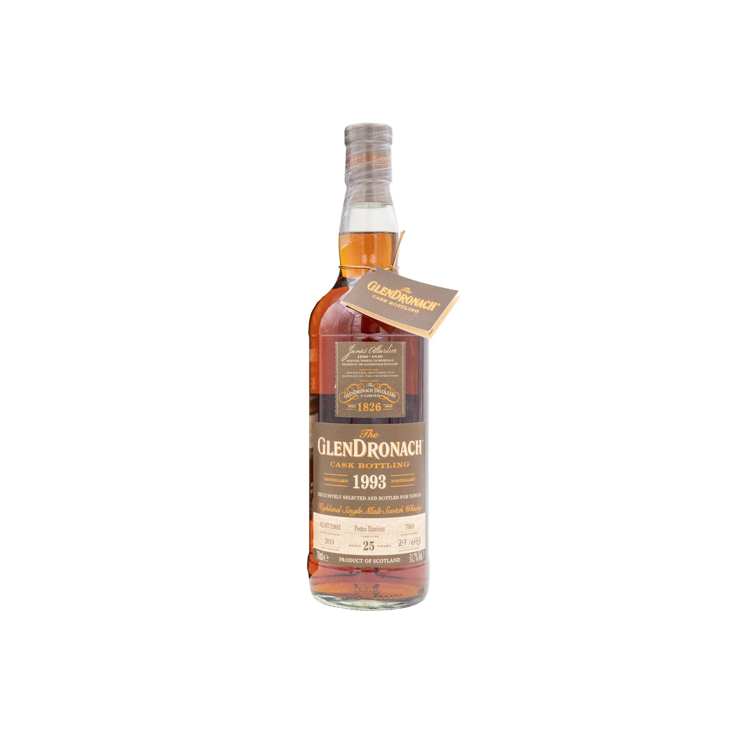 GlenDronach 1993 25 Years Single Malt Whisky