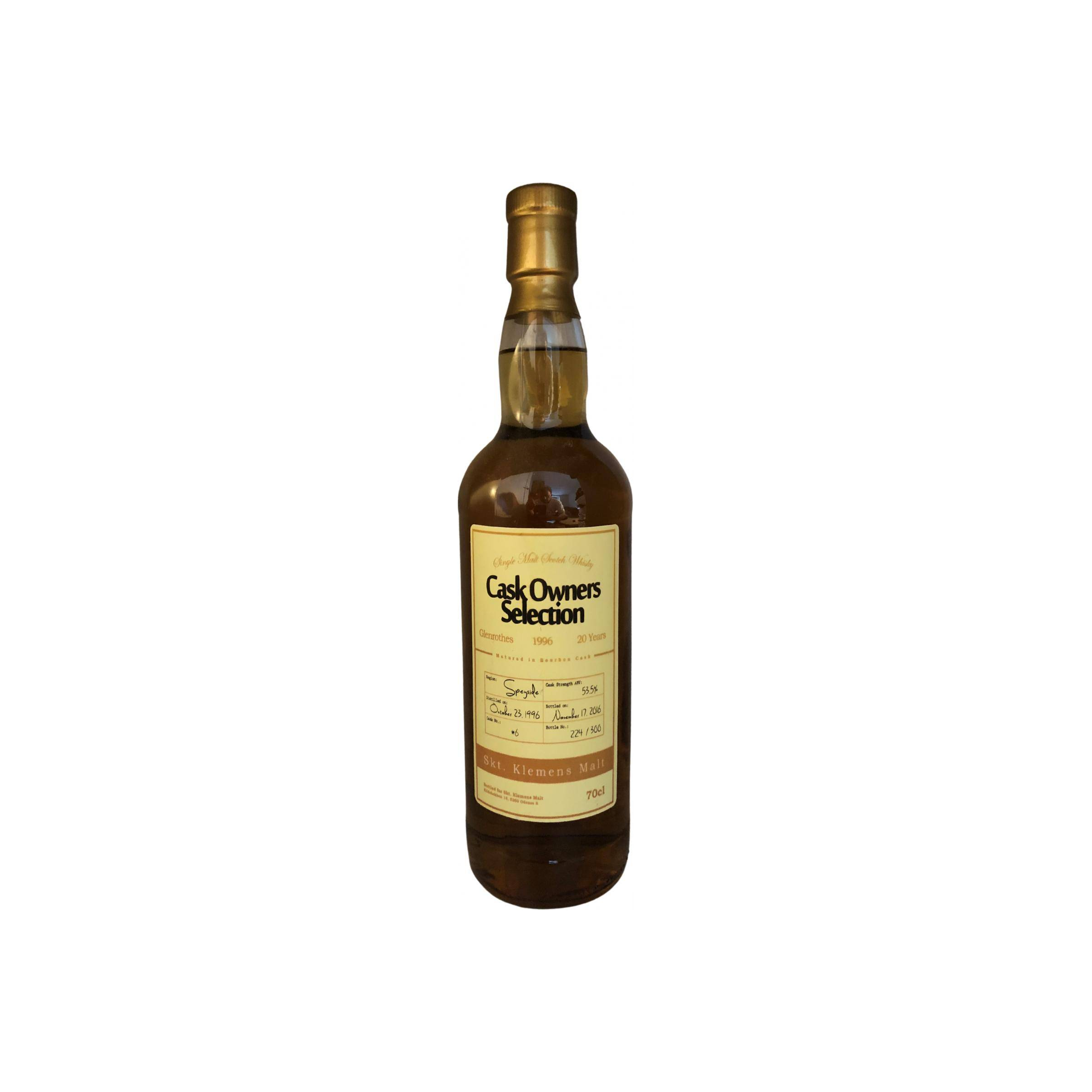The Glenrothes 1996 20 Years Single Malt Whisky