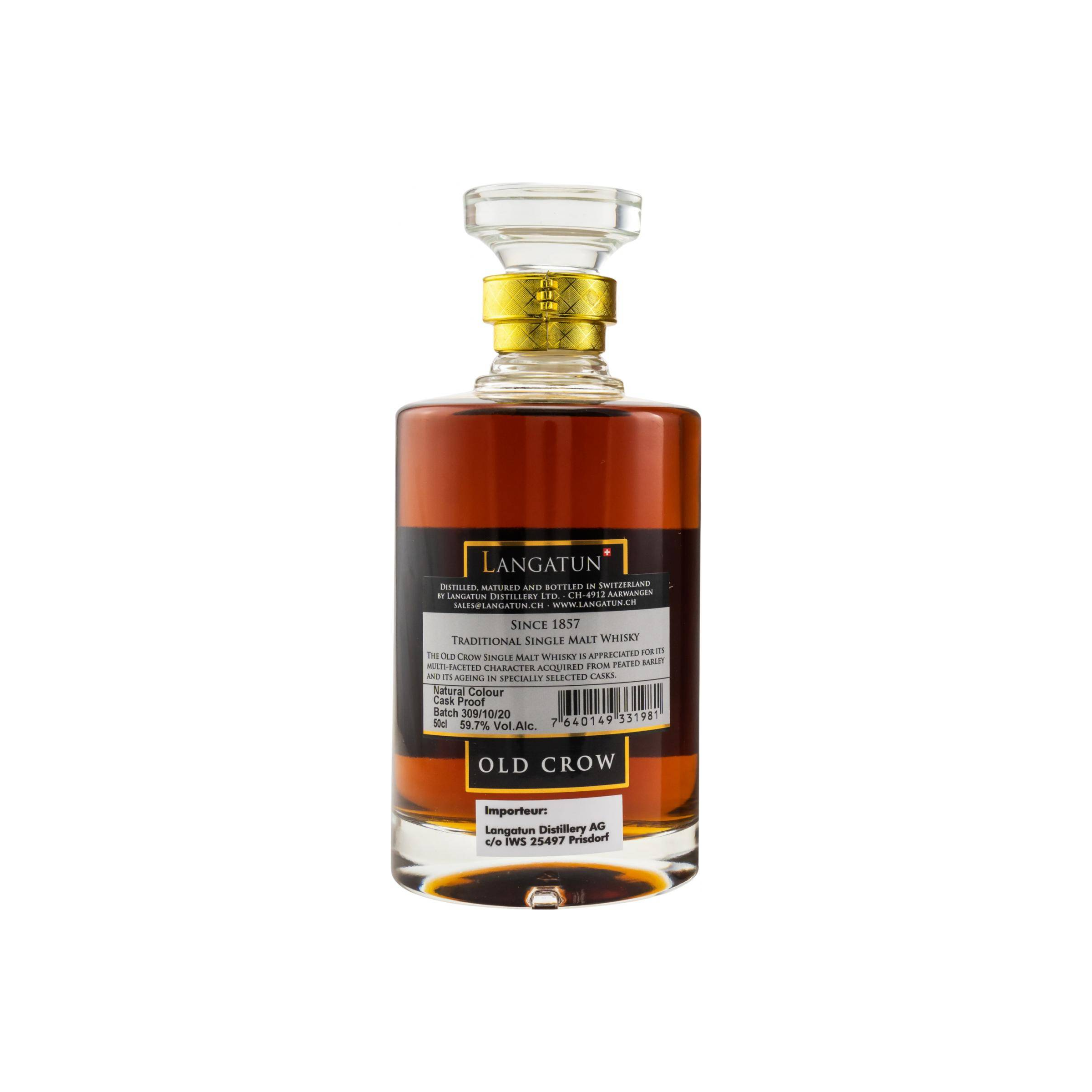 Old Crow Langatun Peated Whisky 2