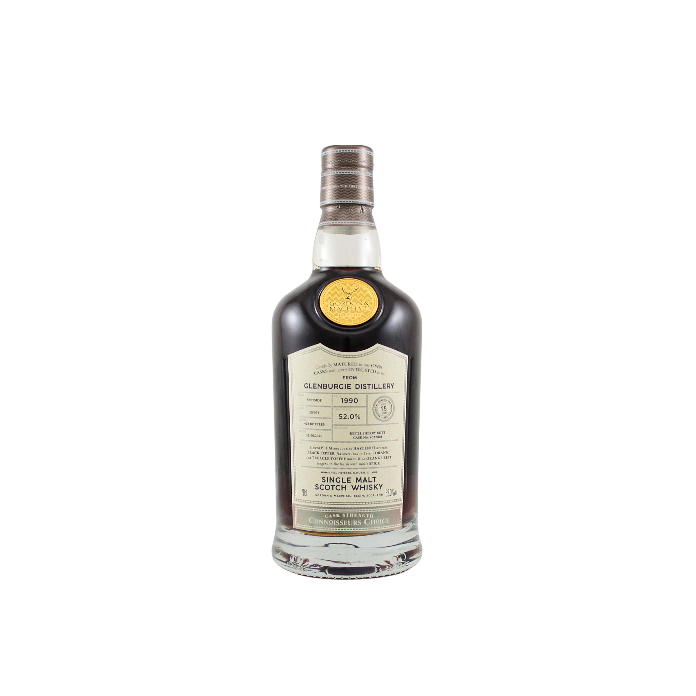 Glenburgie Connoisseurs Choice - Cask Strength 1990 29 Years Single Malt Whisky
