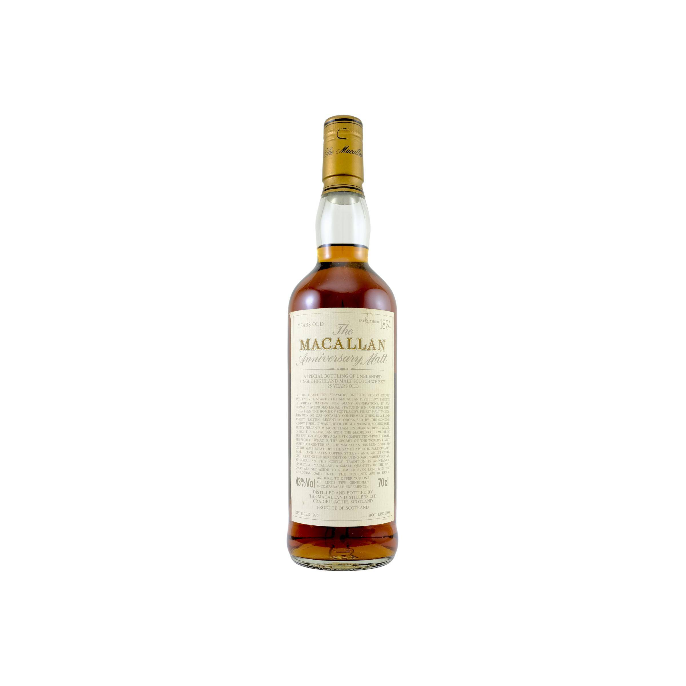 The Macallan 1975 25 Years Single Malt Whisky
