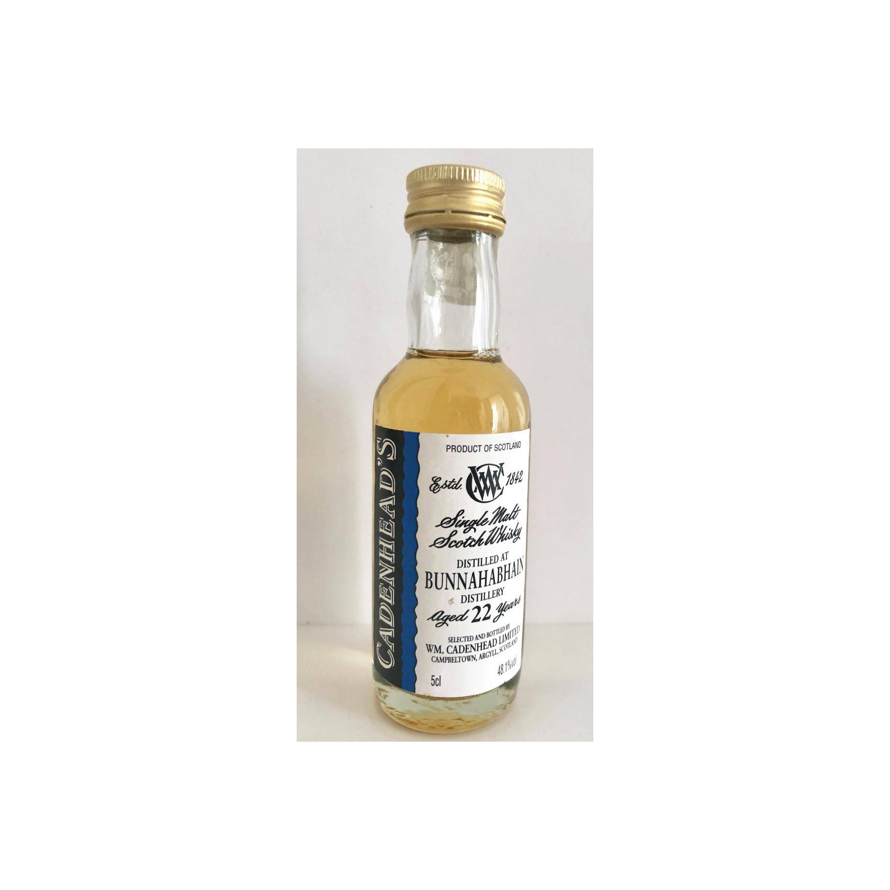 Bunnahabhain Miniature 1989 22 Years Single Malt Whisky 2