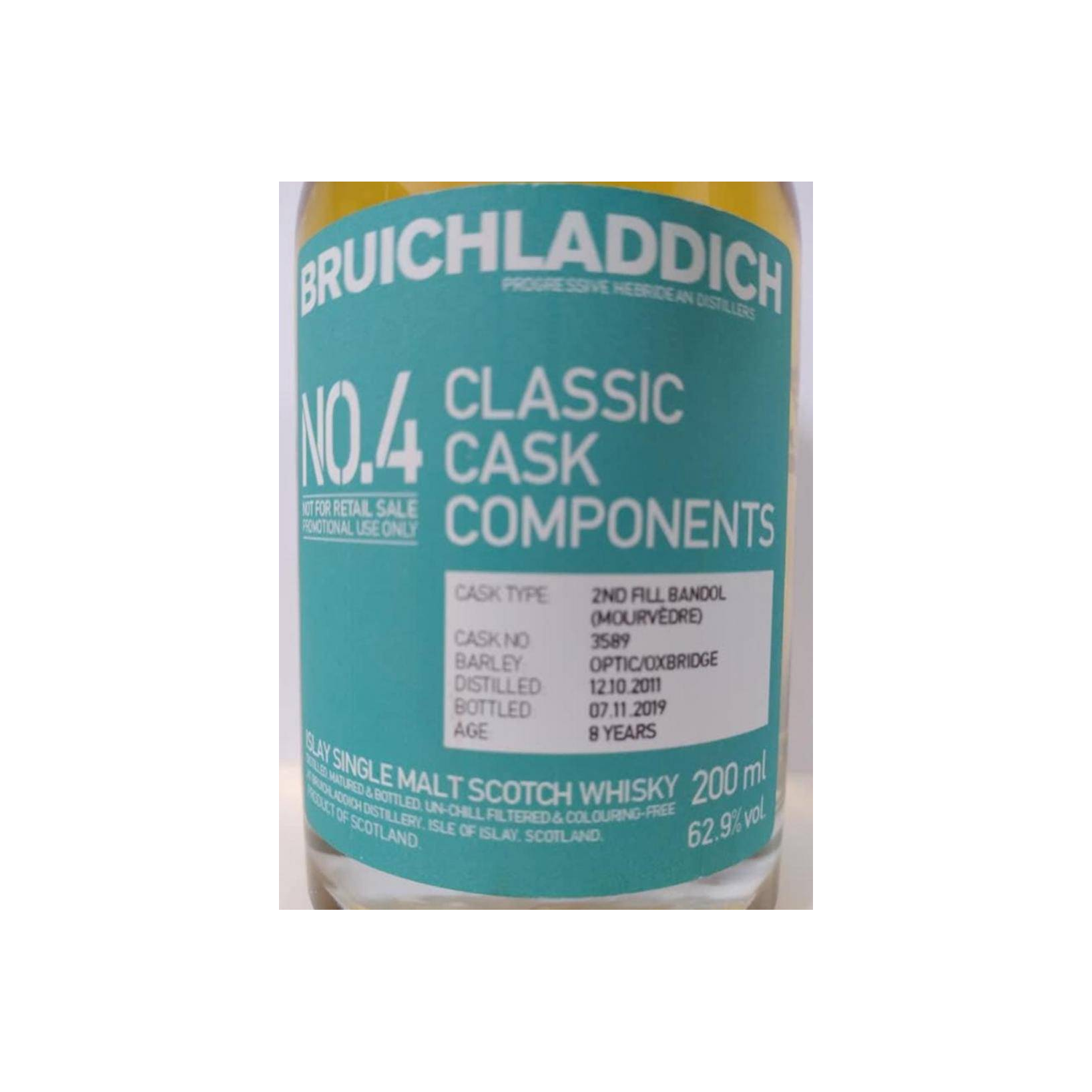 Bruichladdich 2011 8 Years Single Malt Whisky 3