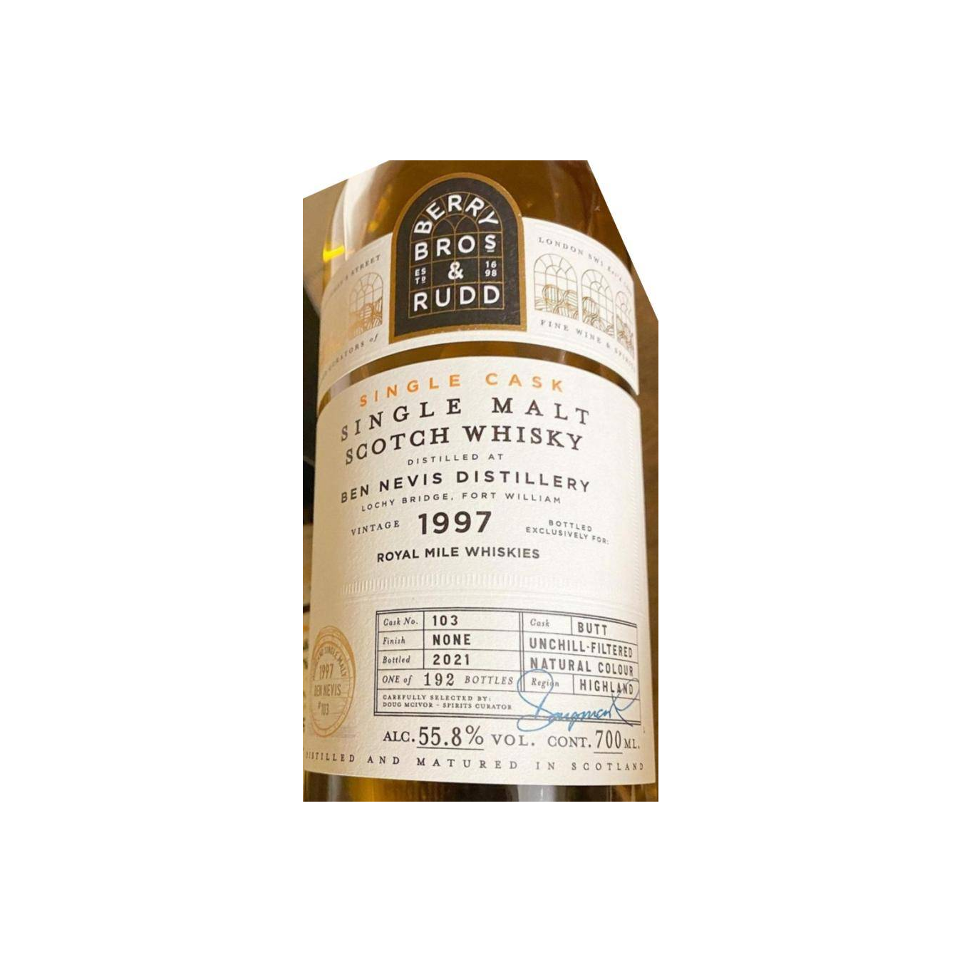 Ben Nevis 1997 24 Years Single Malt Whisky 2