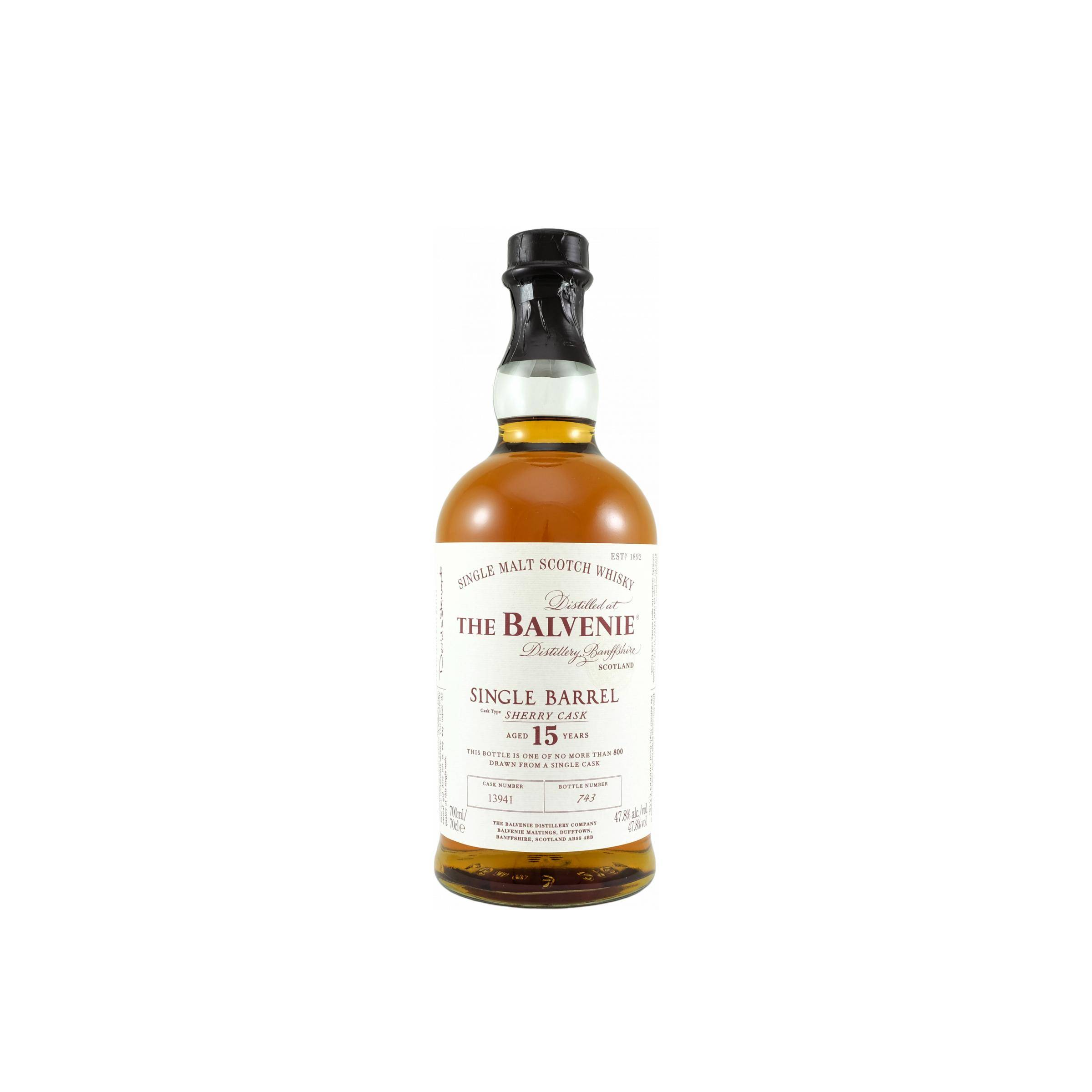 The Balvenie 15 Years Single Malt Whisky
