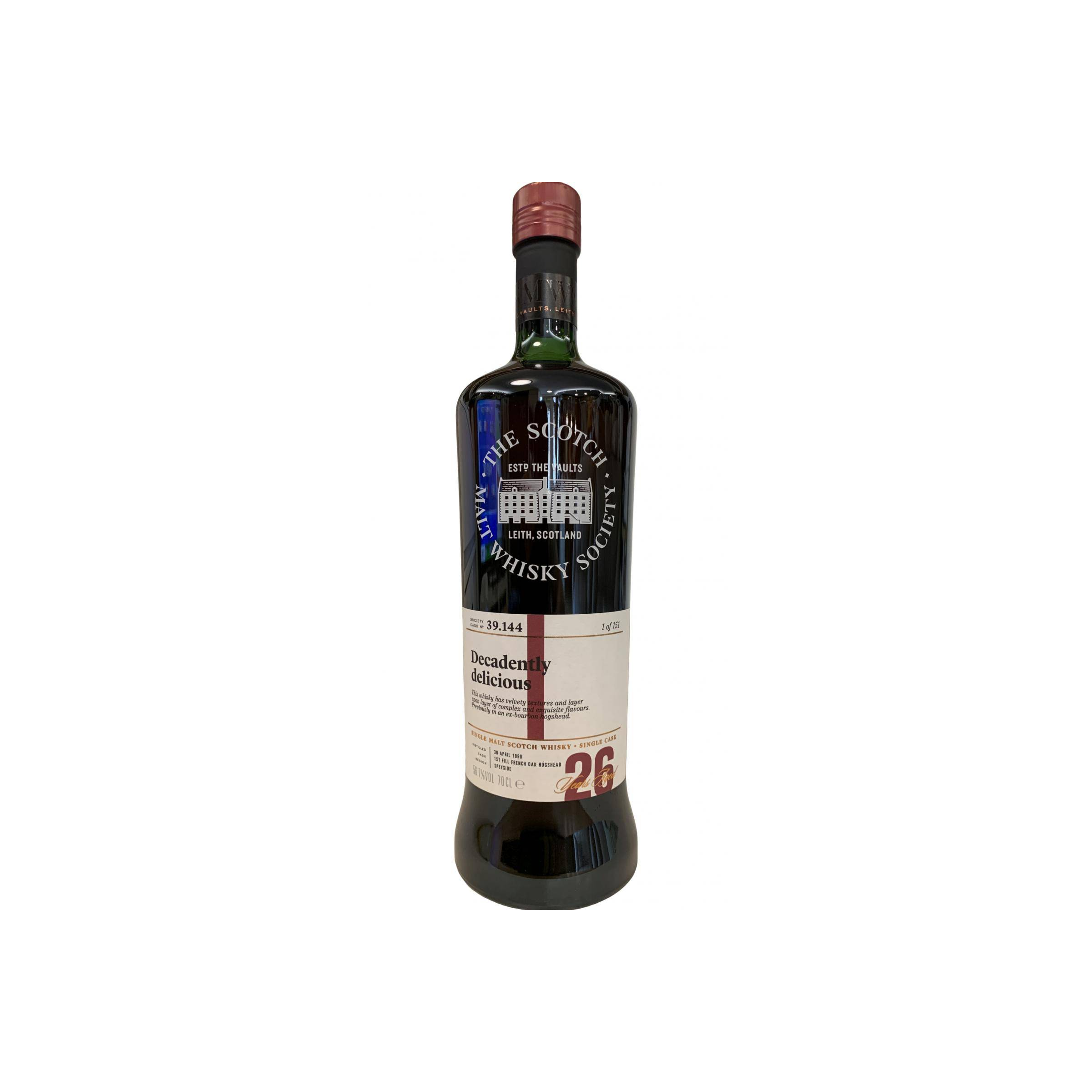 The Scotch Malt Whisky Society 1990 26 Years Single Malt Whisky