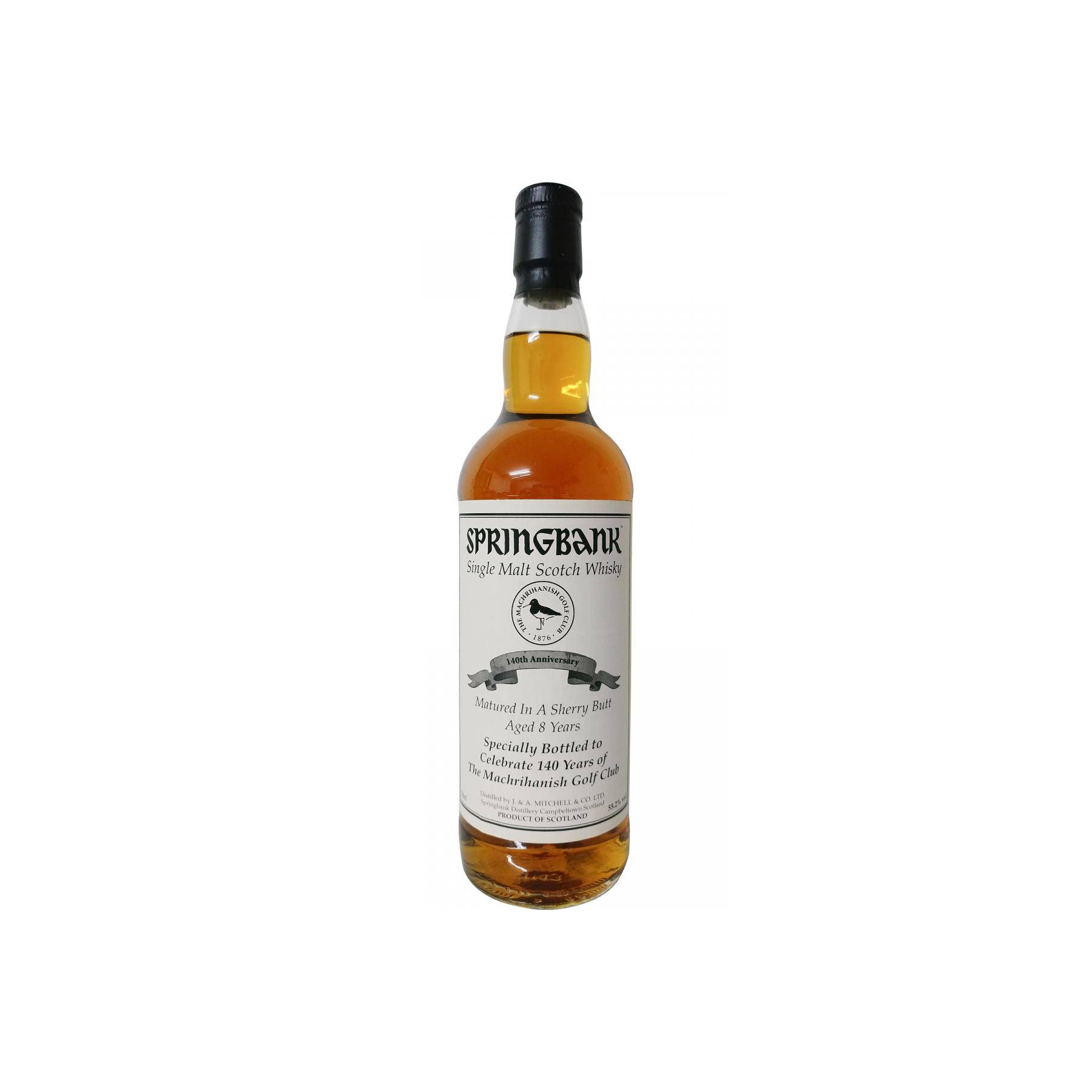 Springbank Private Bottling 8 Years Single Malt Whisky