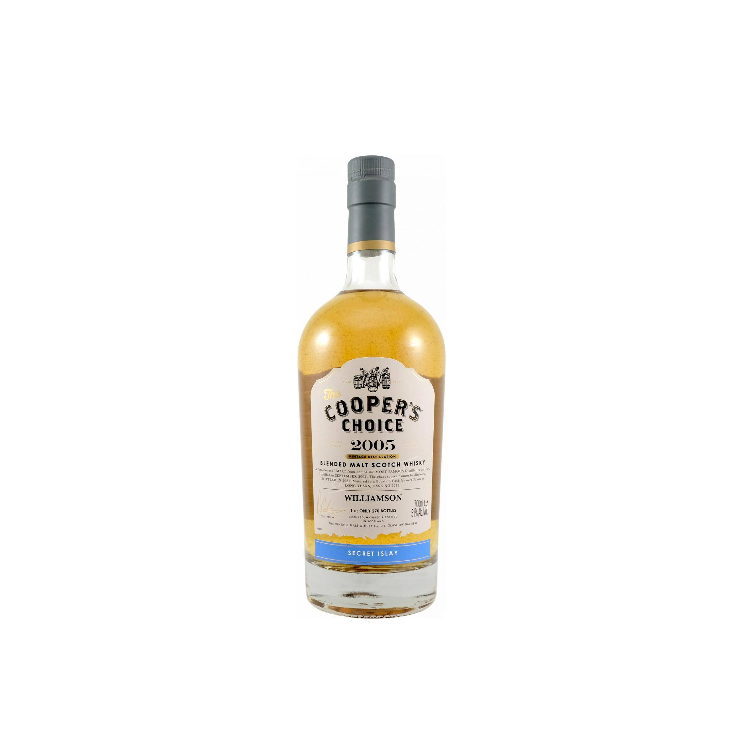Laphroaig The Cooper's Choice 2005 16 Years Blended Malt Whisky