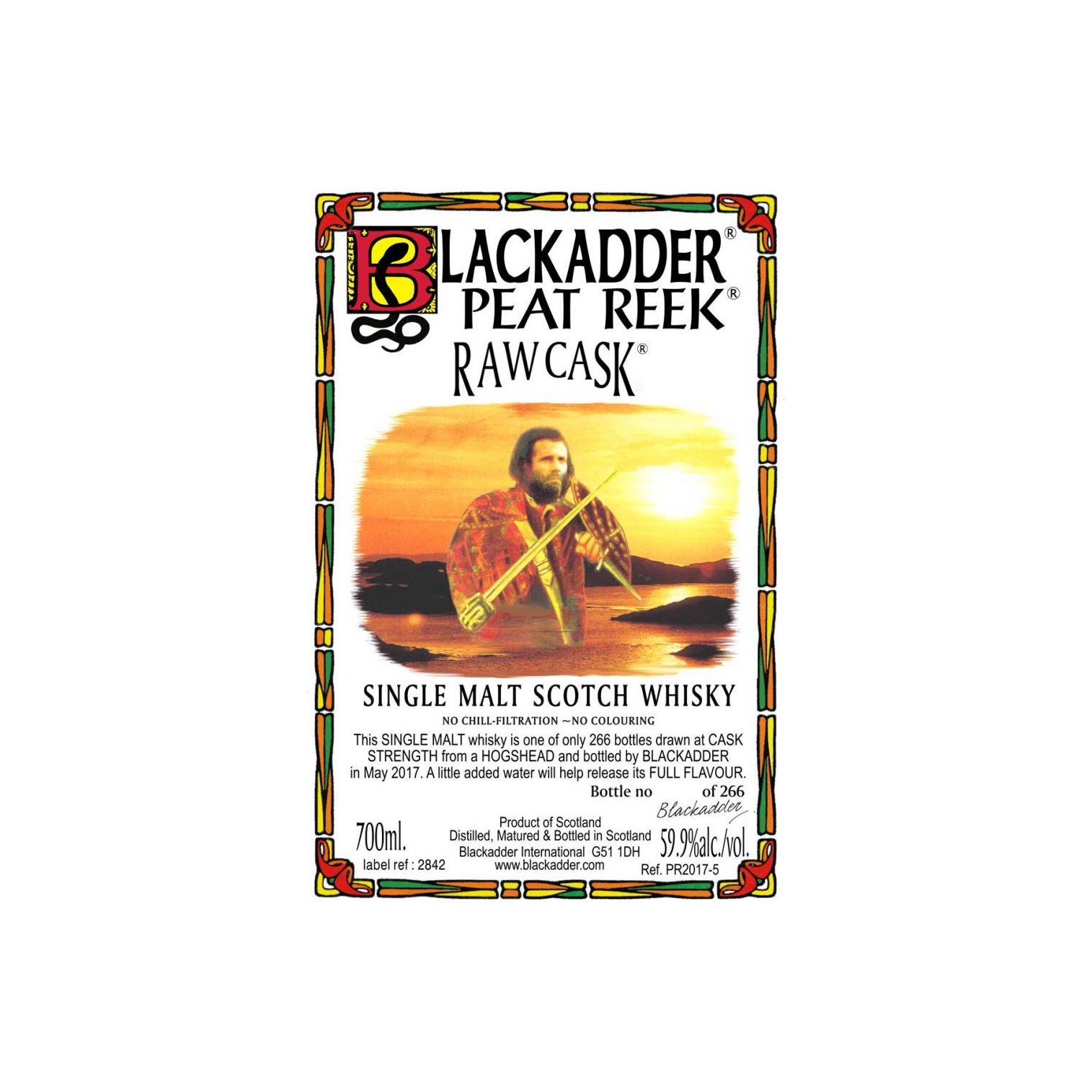 Blackadder Single Malt Whisky
