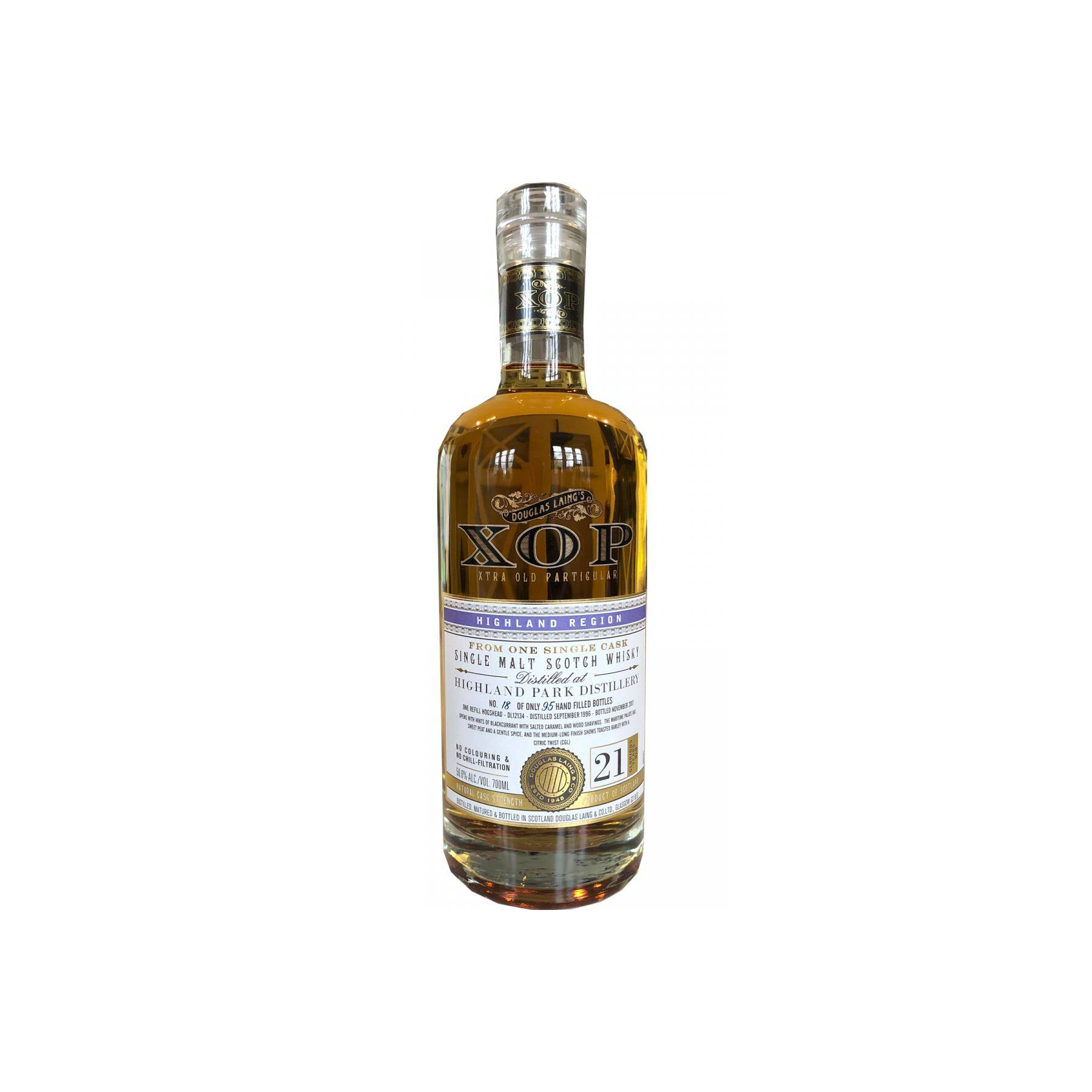 Highland Park 1996 21 Years Single Malt Whisky