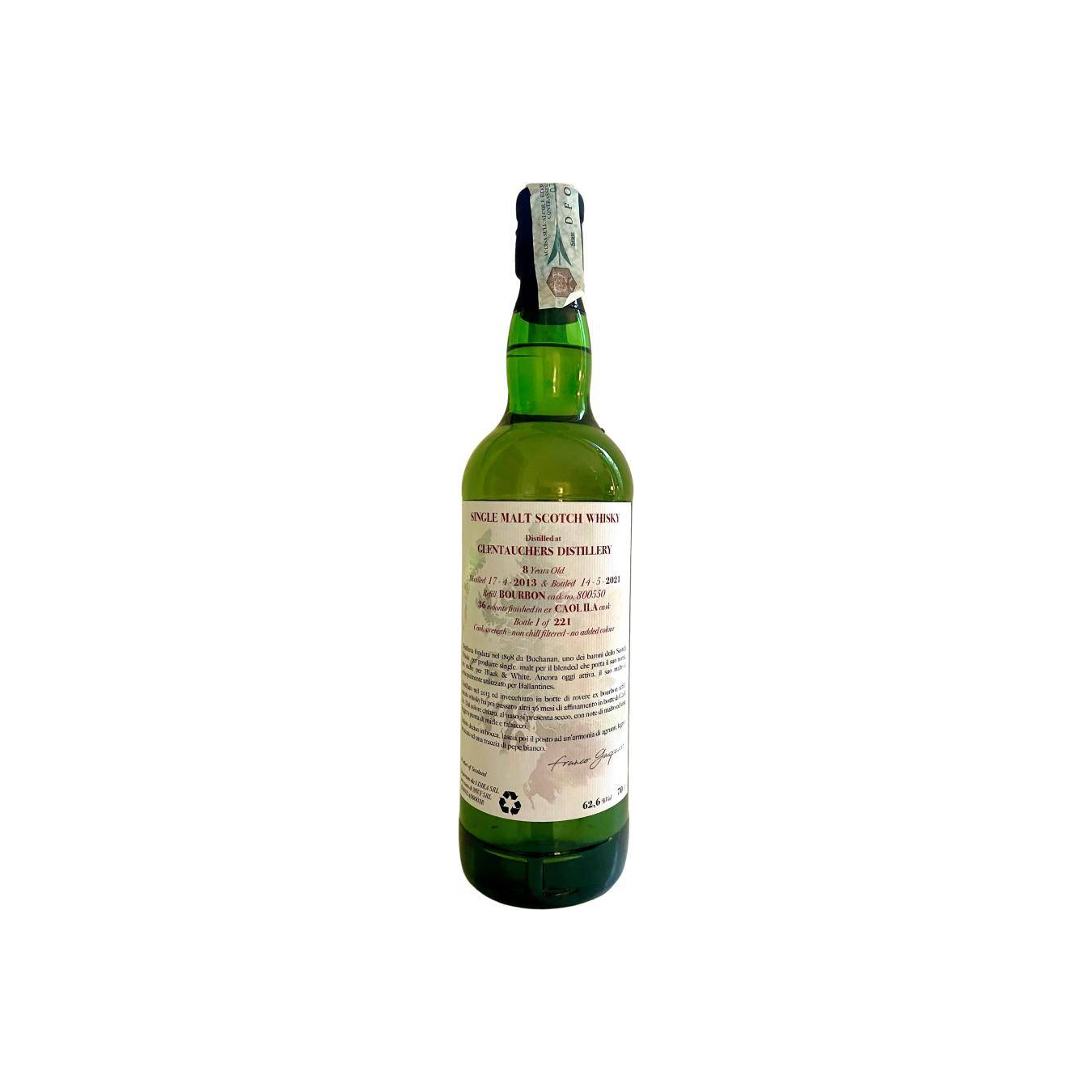 Glentauchers 2013 8 Years Single Malt Whisky 2