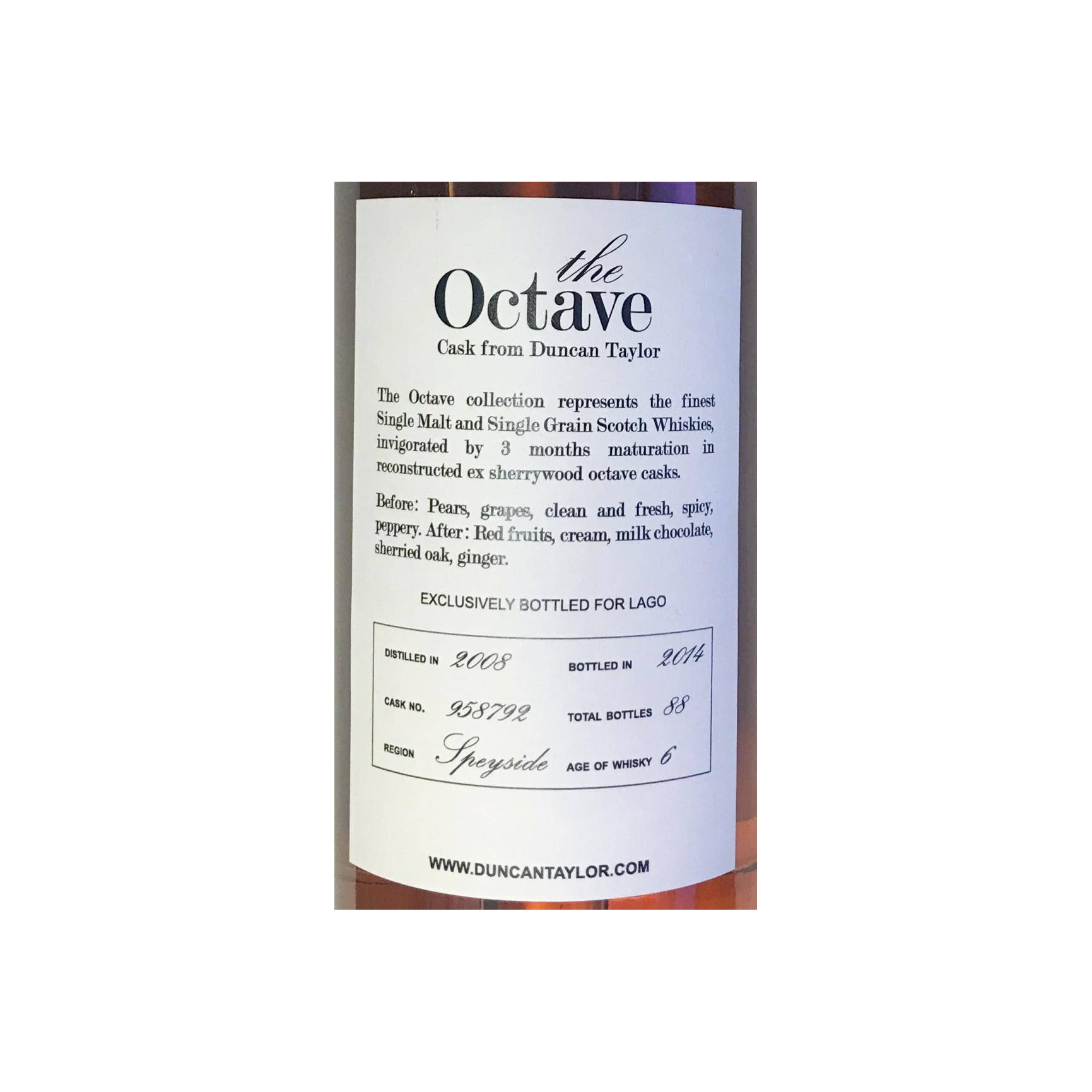 Aultmore The Octave 2008 6 Years Single Malt Whisky 2