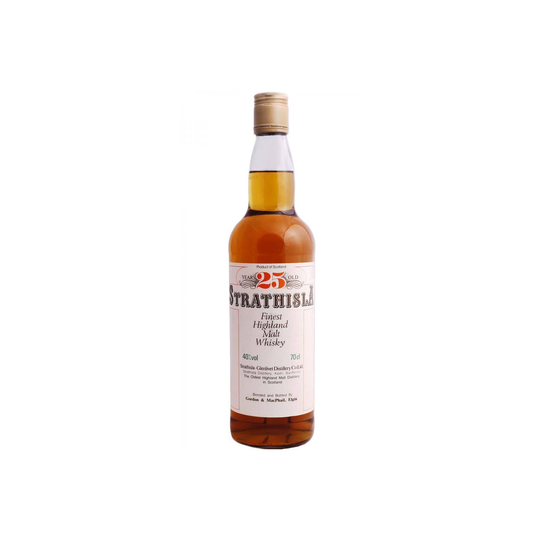 Strathisla 25 Years Single Malt Whisky