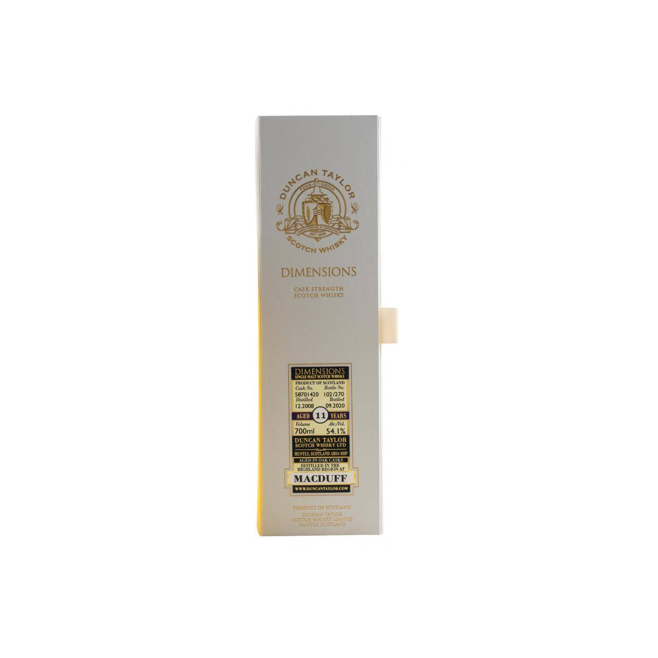Macduff Dimensions 2008 11 Years Single Malt Whisky 2