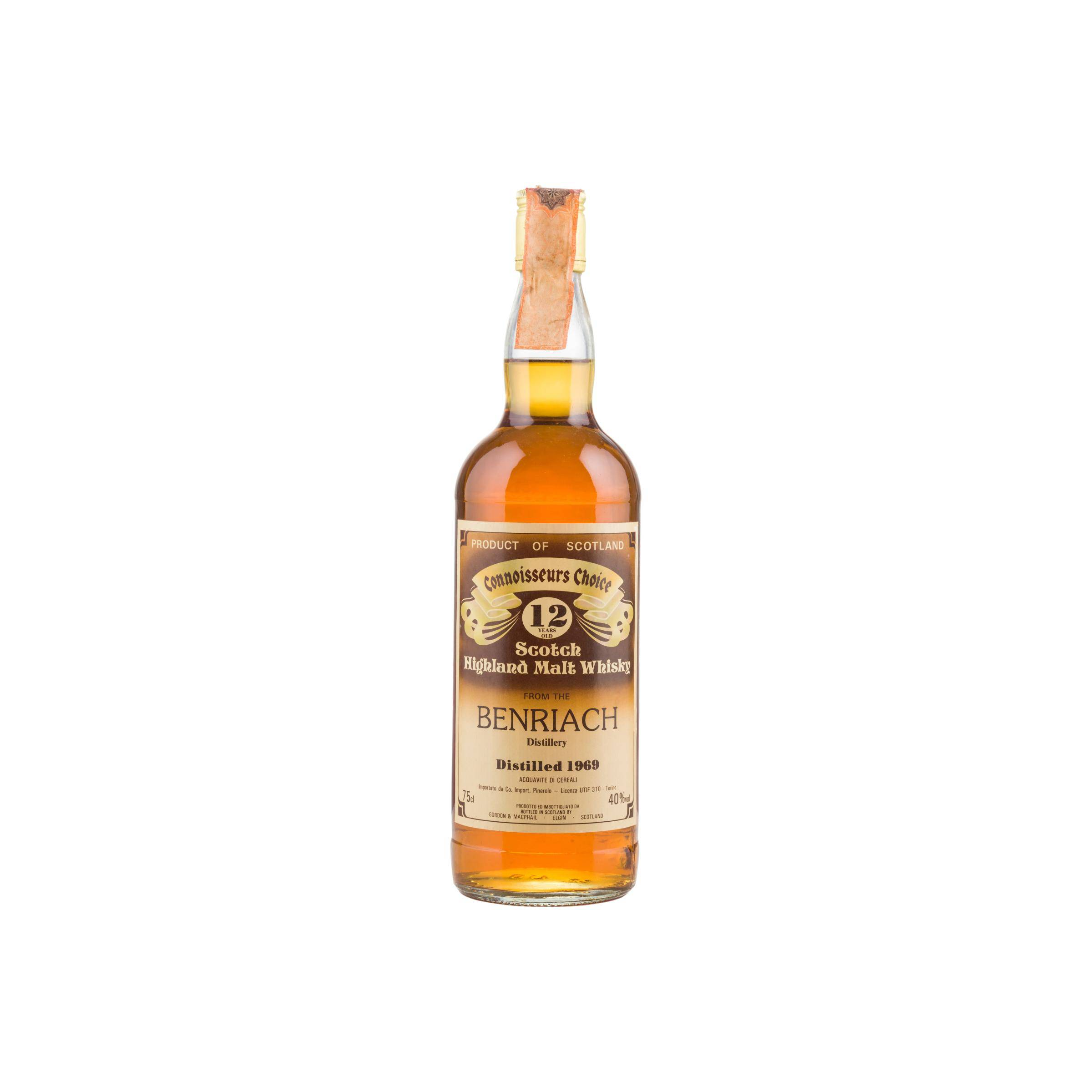 BenRiach Connoisseurs Choice 1969 12 Years Single Malt Whisky