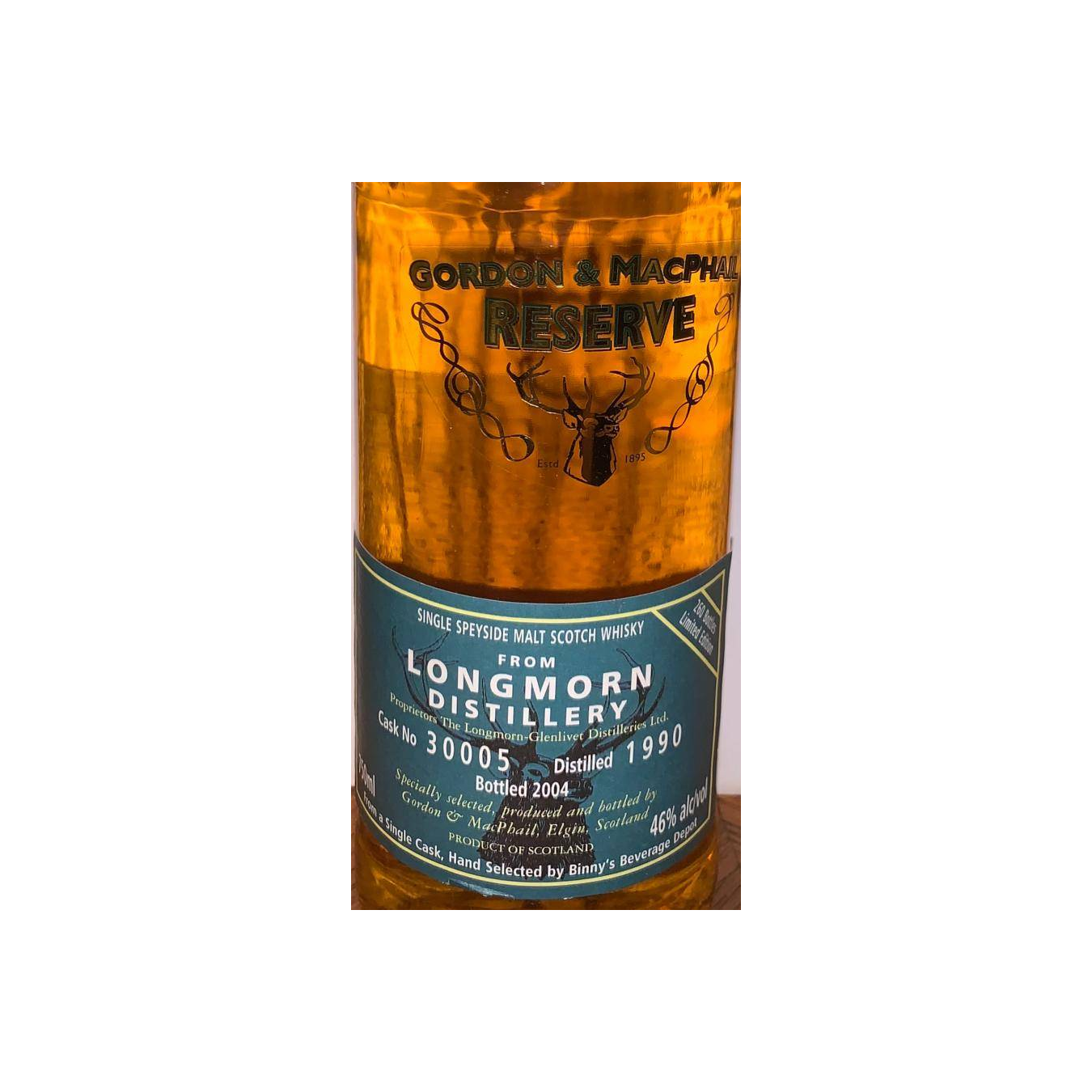 Longmorn 1990 14 Years Single Malt Whisky