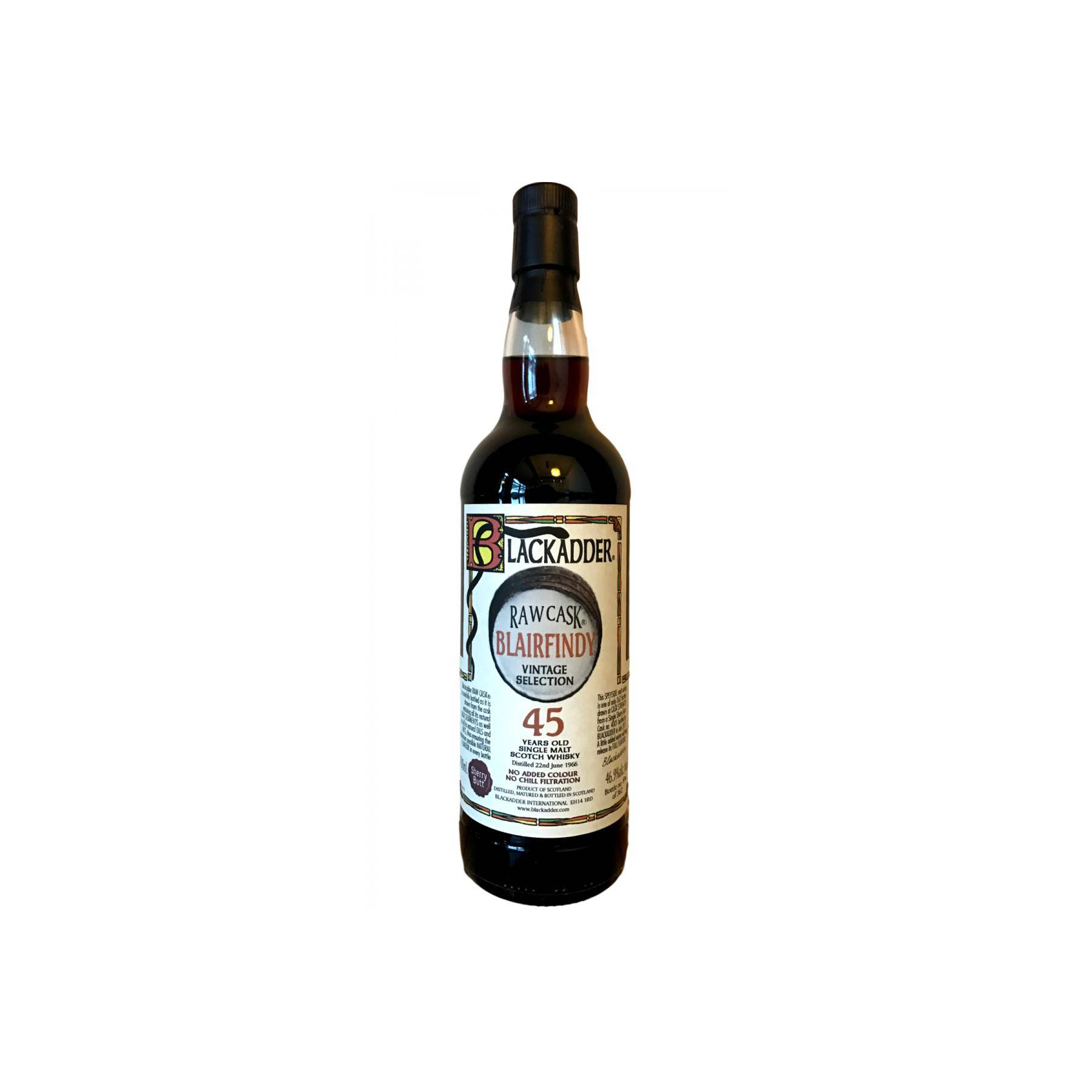 Blackadder 1966 45 Years Single Malt Whisky