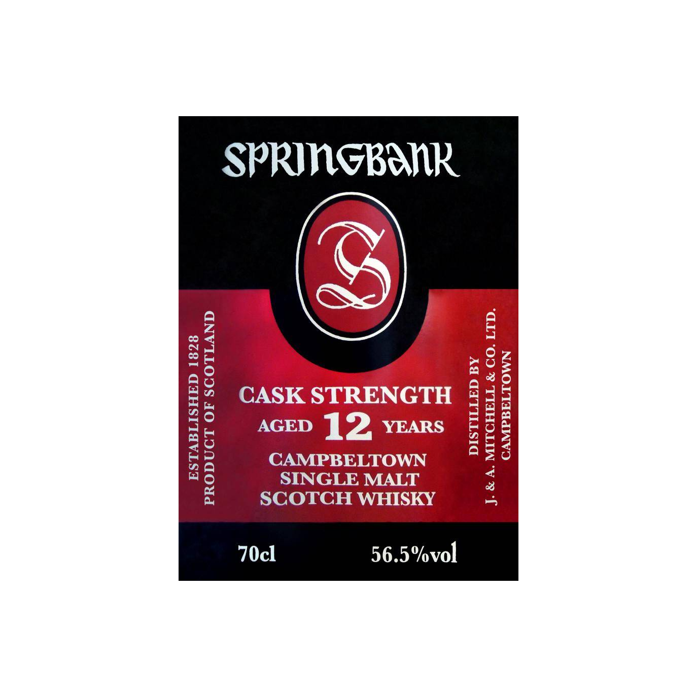 Springbank Cask Strength Collection 12 Years Single Malt Whisky 2