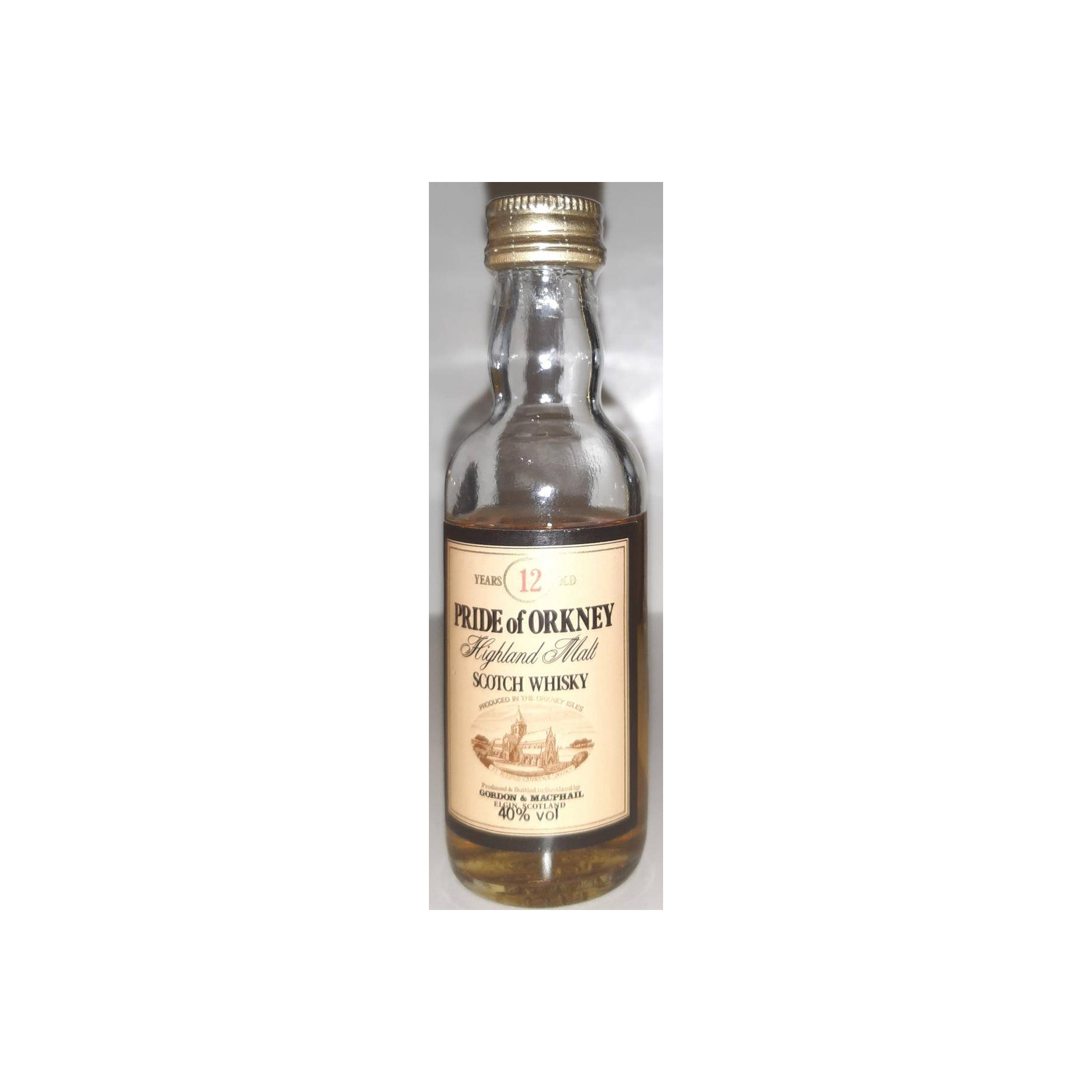 Gordon & MacPhail Miniature 12 Years Single Malt Whisky 2
