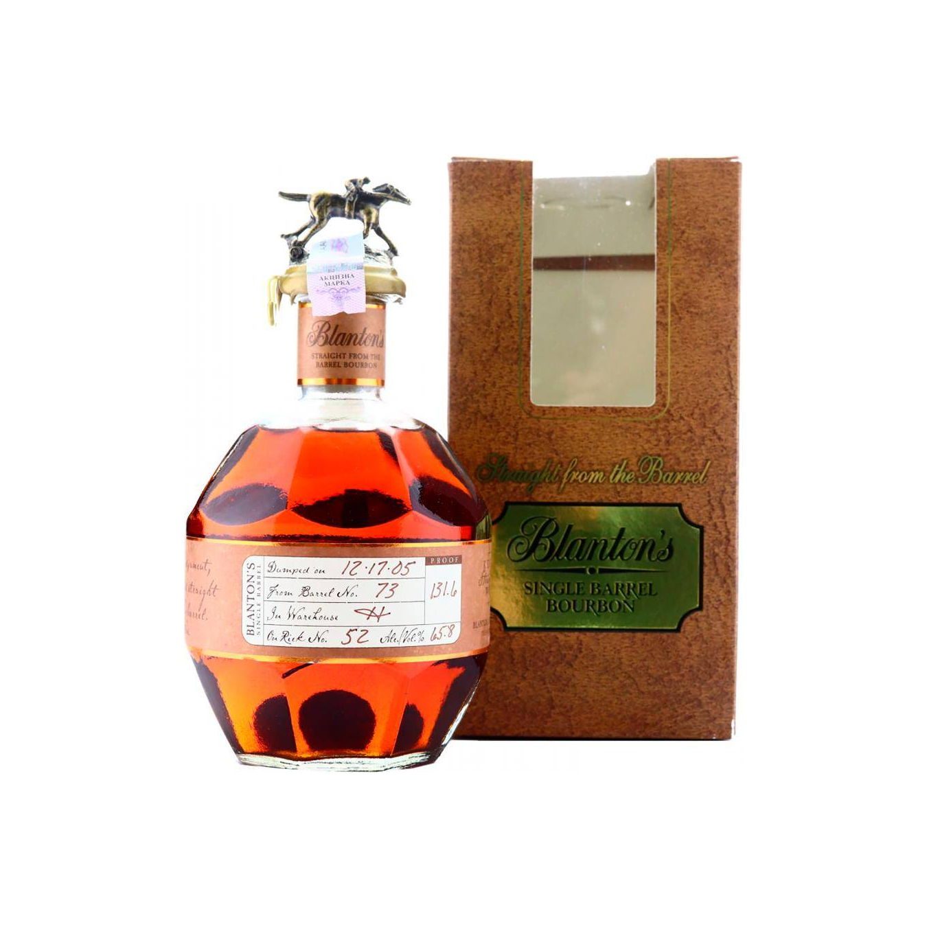 Blanton's Bourbon Whisky 2