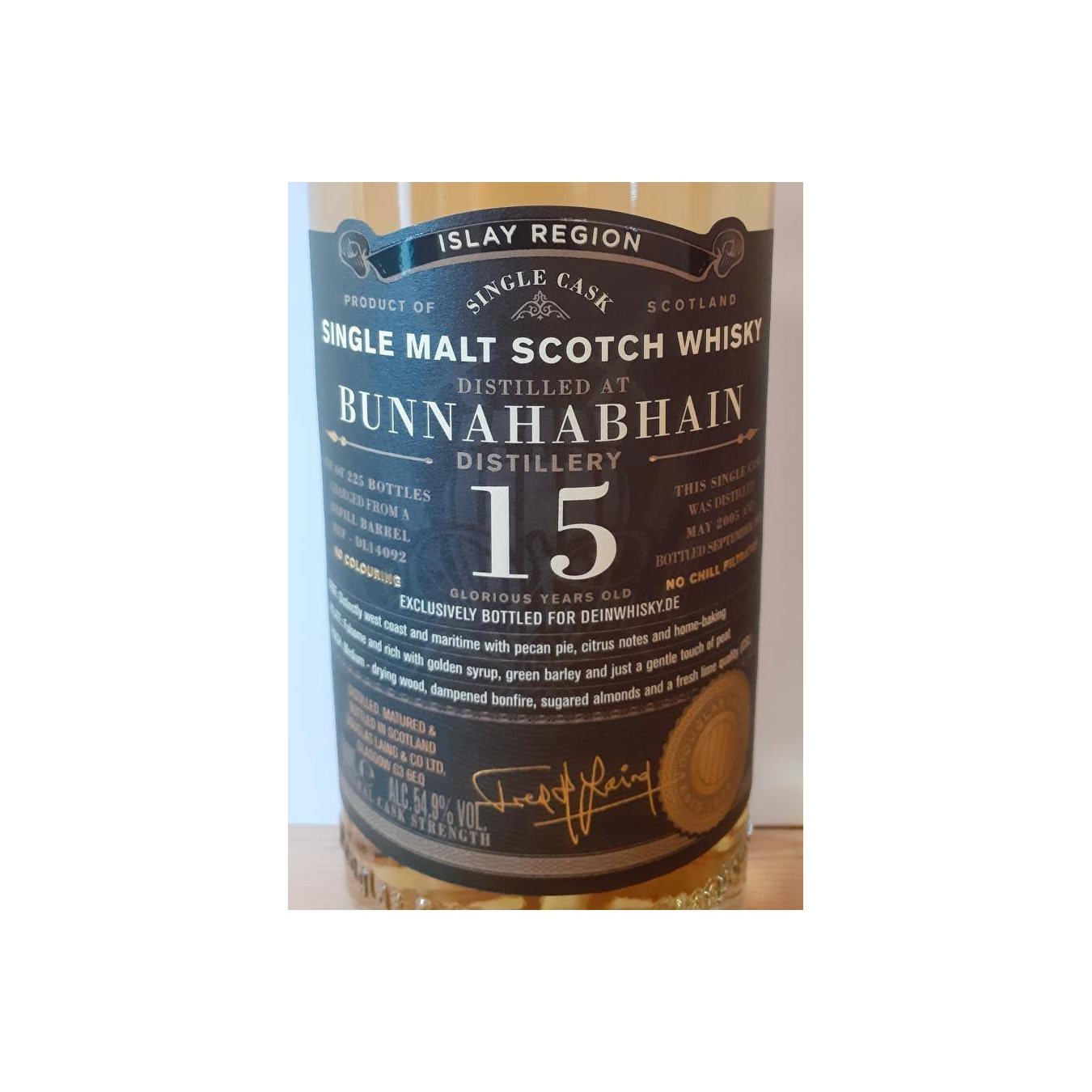 Bunnahabhain Old Particular 2005 15 Years Single Malt Whisky 3