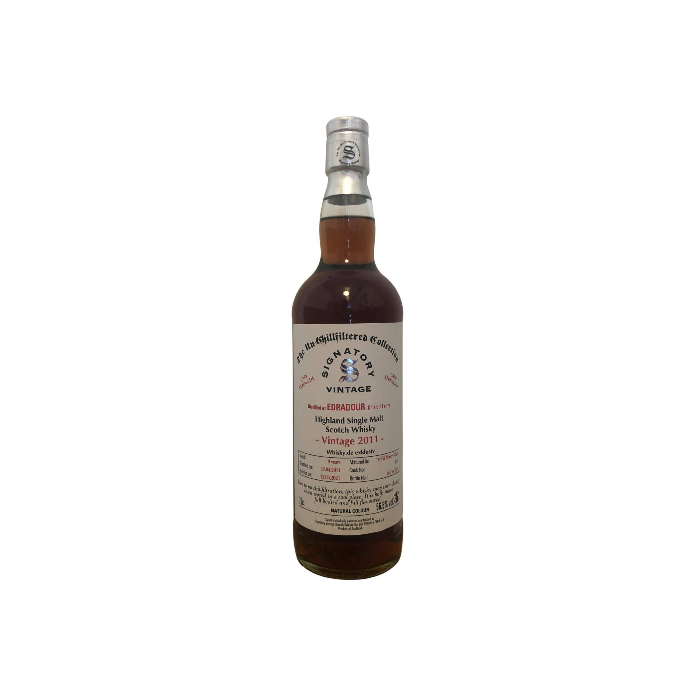 Edradour 2011 9 Years Single Malt Whisky