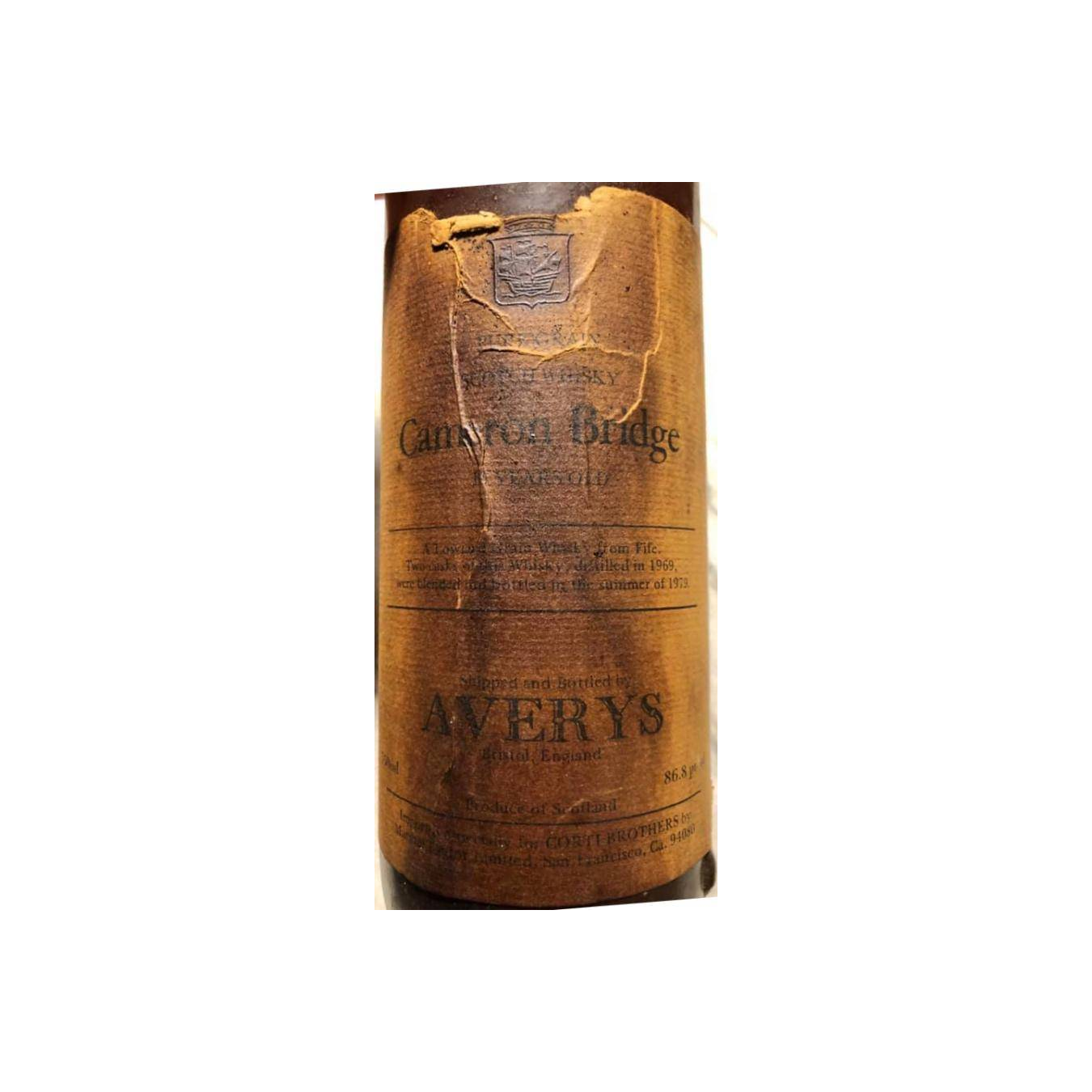 Cameronbridge 1969 10 Years Single Grain Whisky