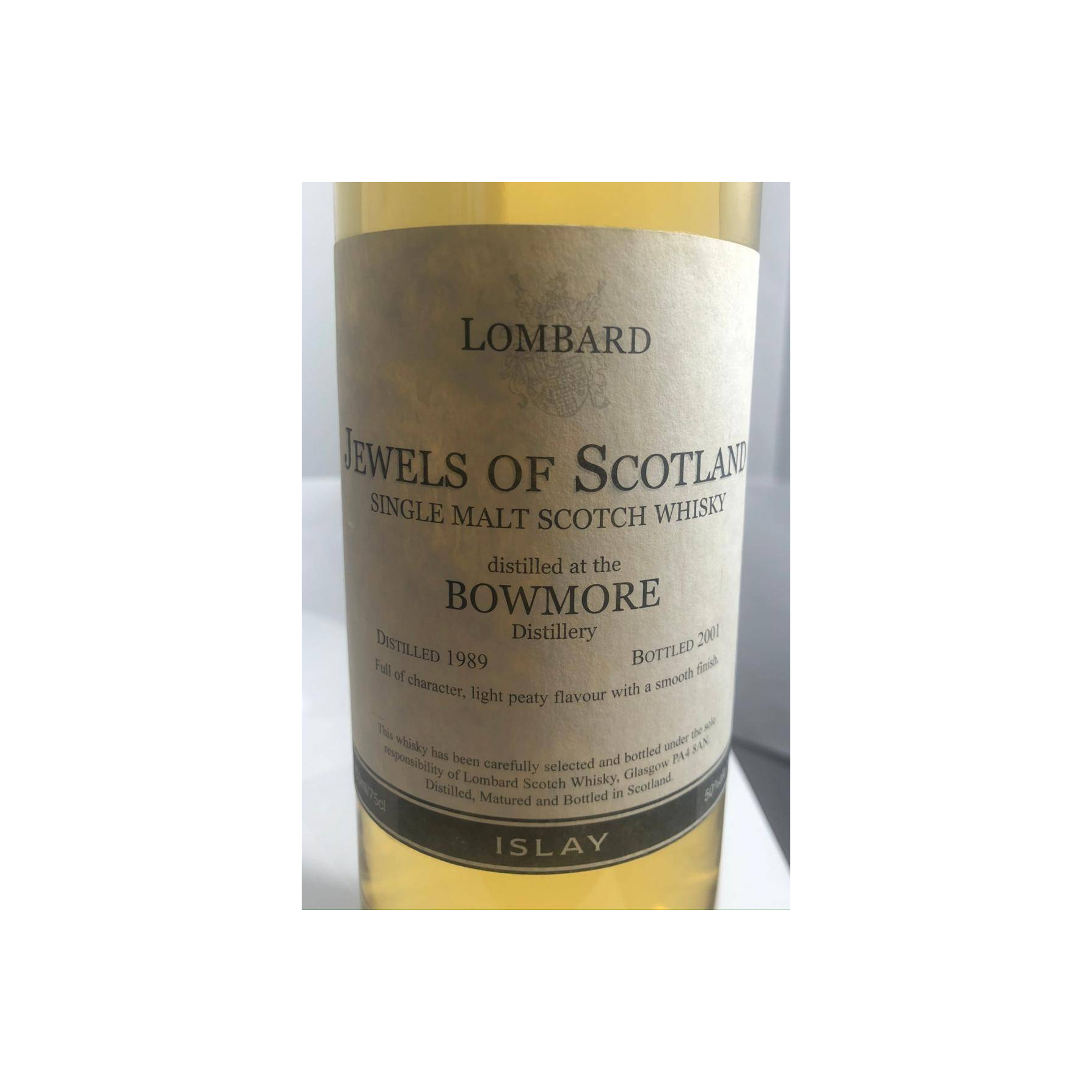 Bowmore 1989 12 Years Single Malt Whisky 3