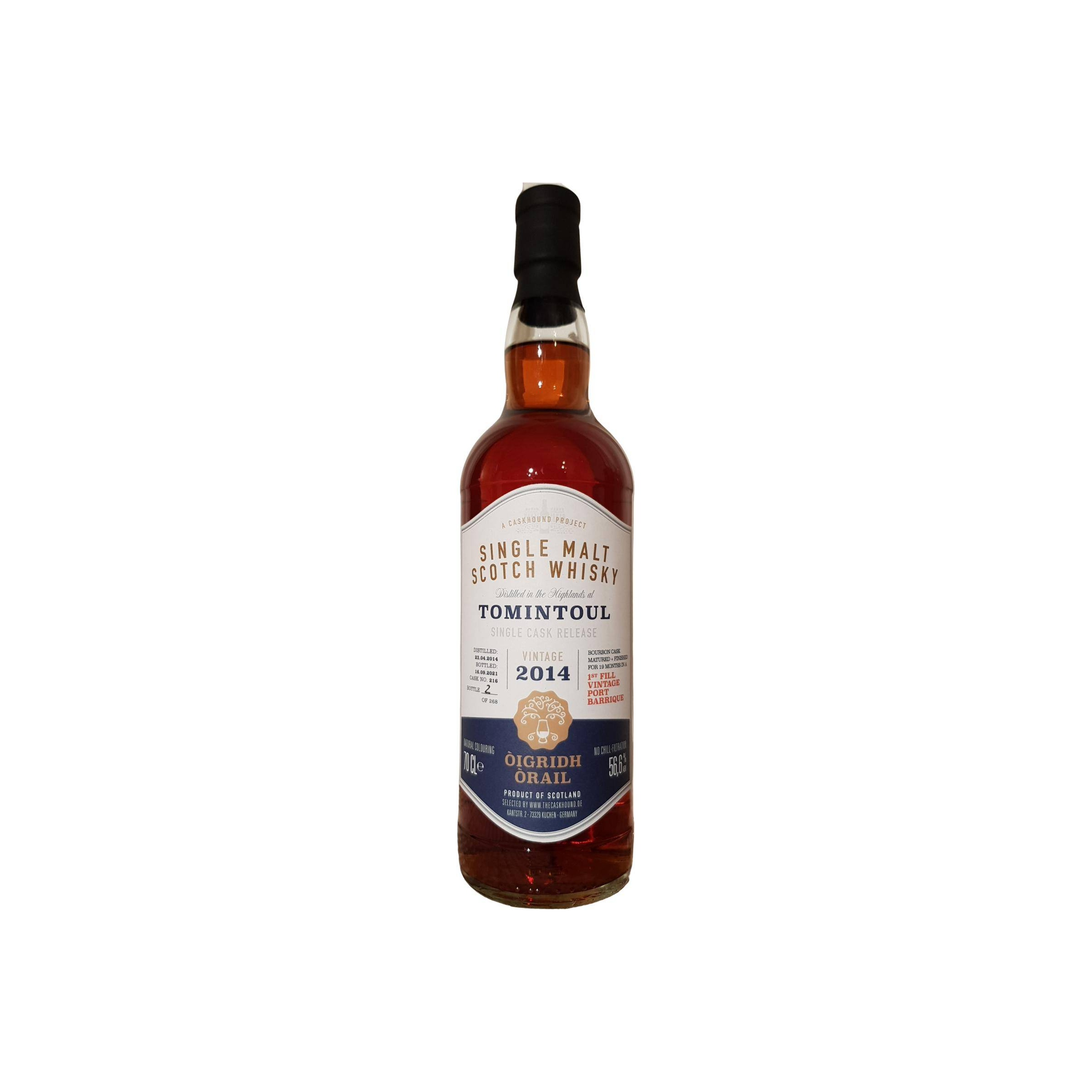 Tomintoul 2014 7 Years Single Malt Whisky 3