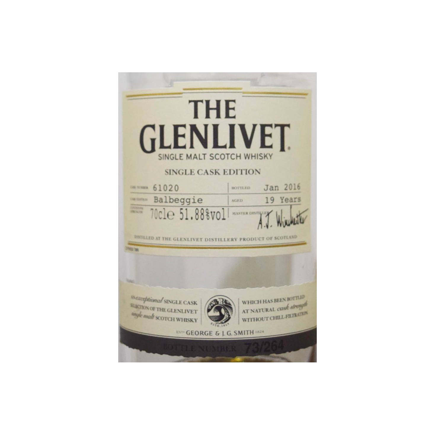 The Glenlivet 19 Years Single Malt Whisky