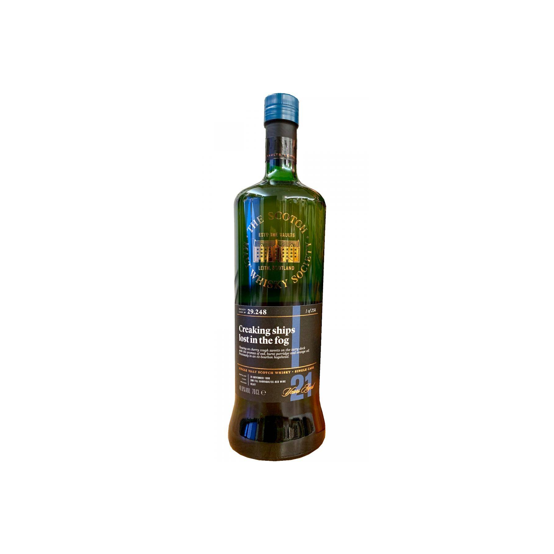 The Scotch Malt Whisky Society 1996 21 Years Single Malt Whisky