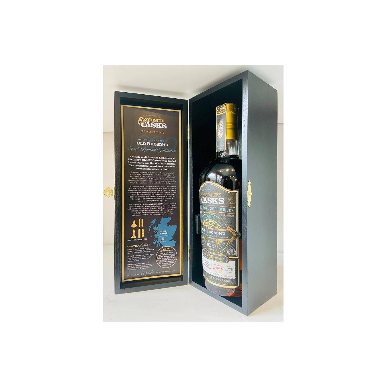 Loch Lomond 1990 30 Years Single Malt Whisky 3