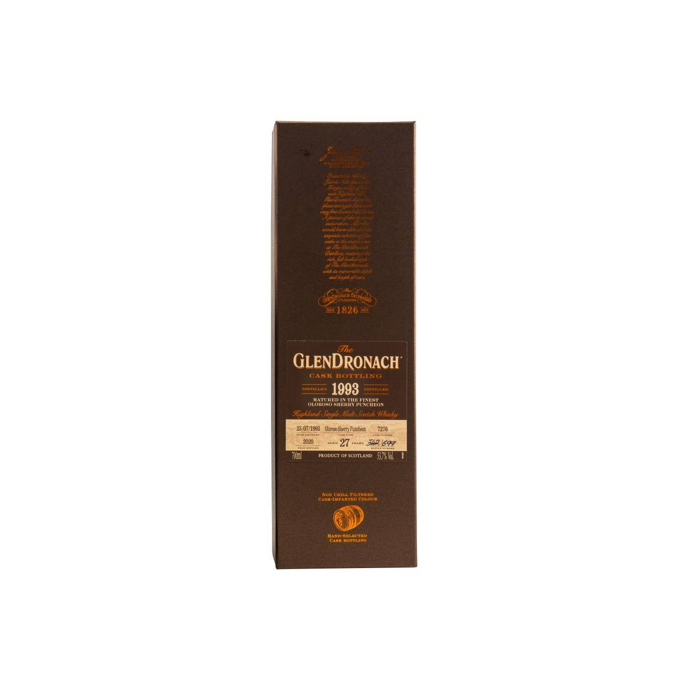 GlenDronach 1993 27 Years Single Malt Whisky 3
