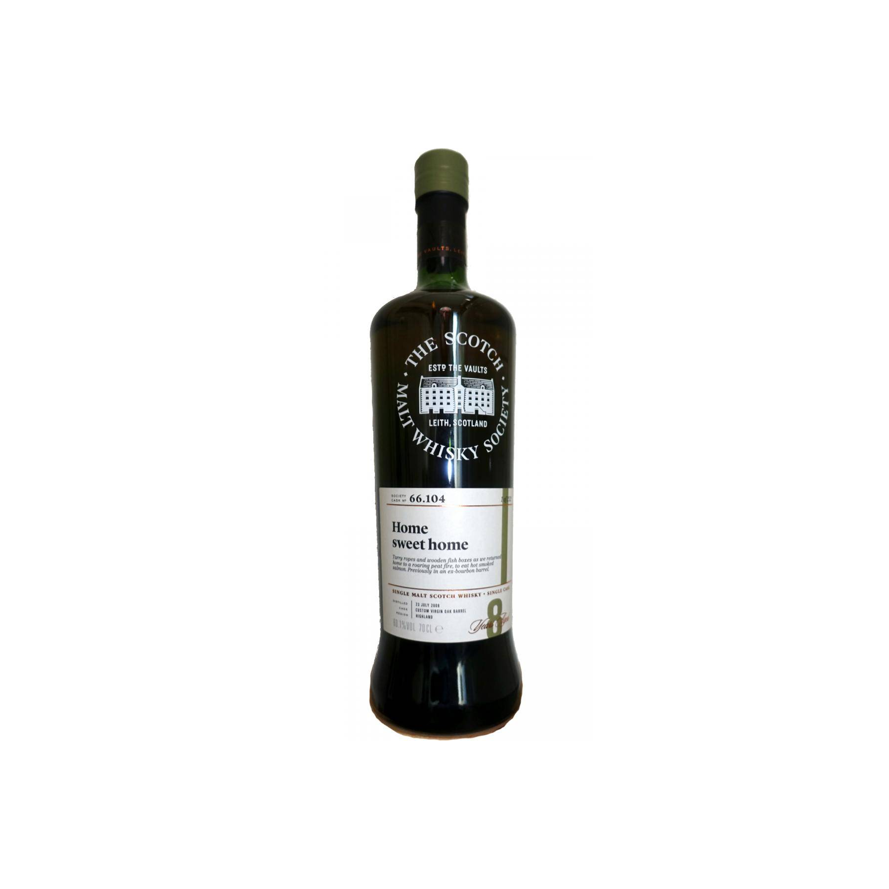 The Scotch Malt Whisky Society 2008 8 Years Single Malt Whisky