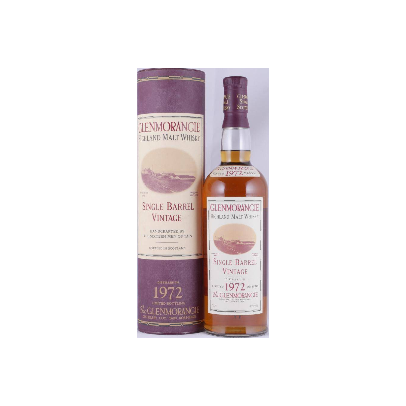 Glenmorangie 1972 22 Years Single Malt Whisky