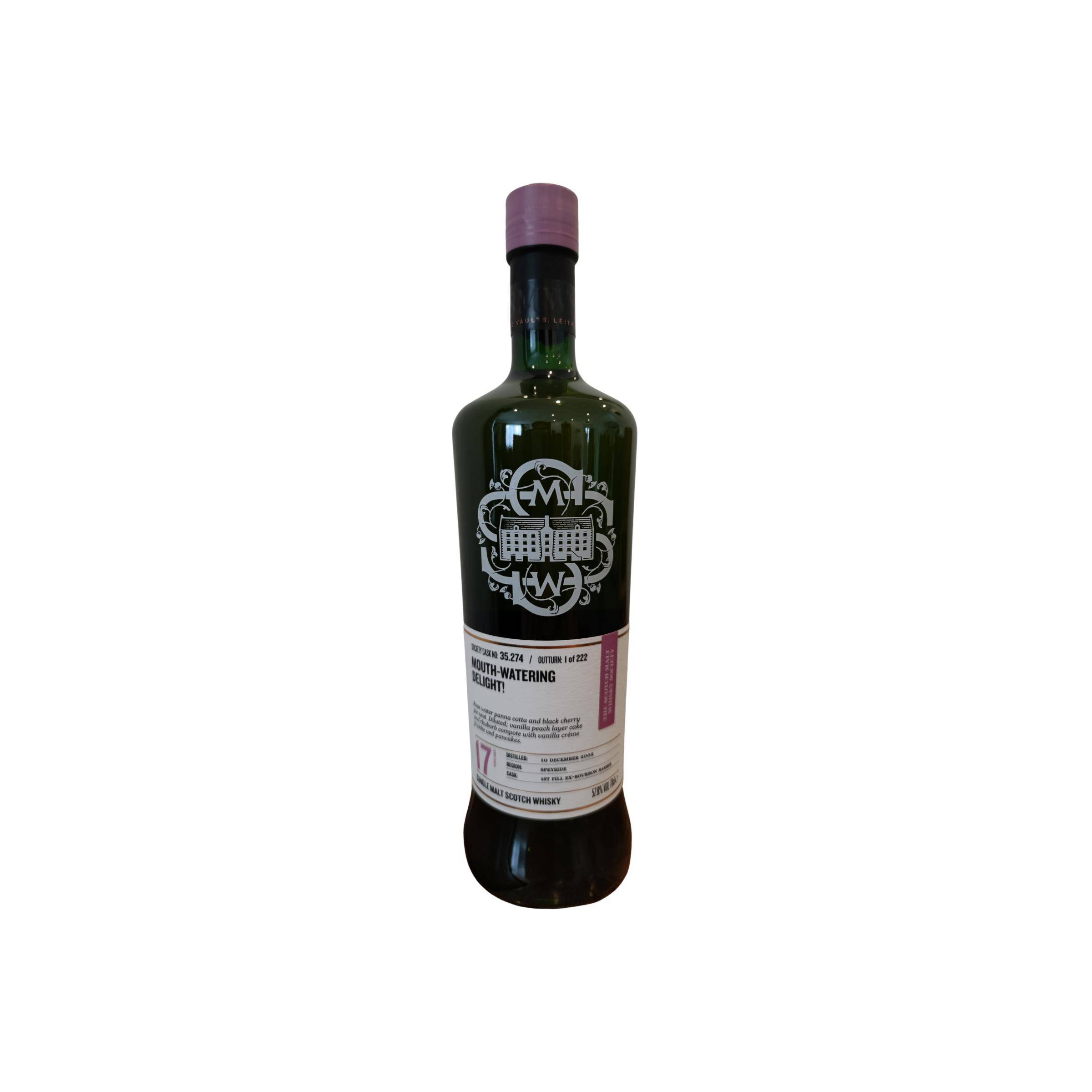 The Scotch Malt Whisky Society 2002 17 Years Single Malt Whisky
