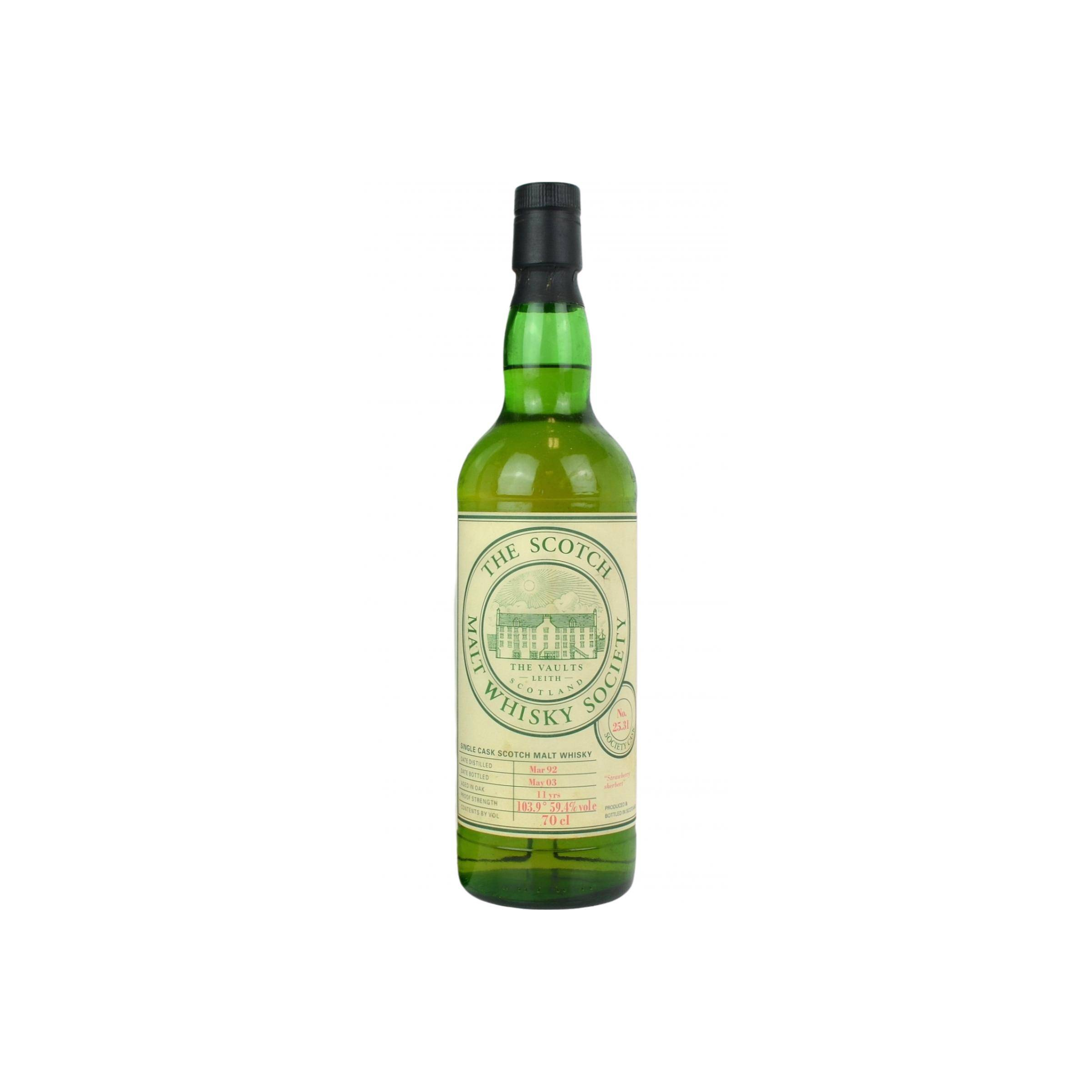 The Scotch Malt Whisky Society 1992 11 Years Single Malt Whisky
