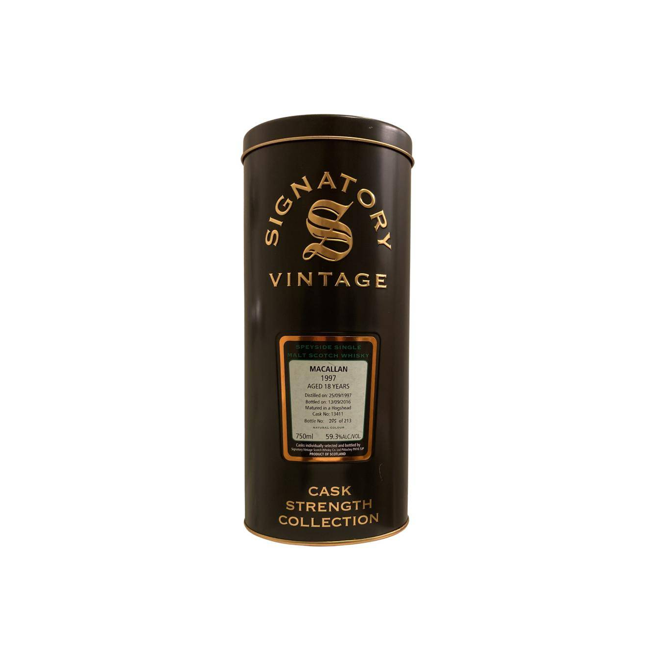 The Macallan Cask Strength Collection 1997 18 Years Single Malt Whisky 3