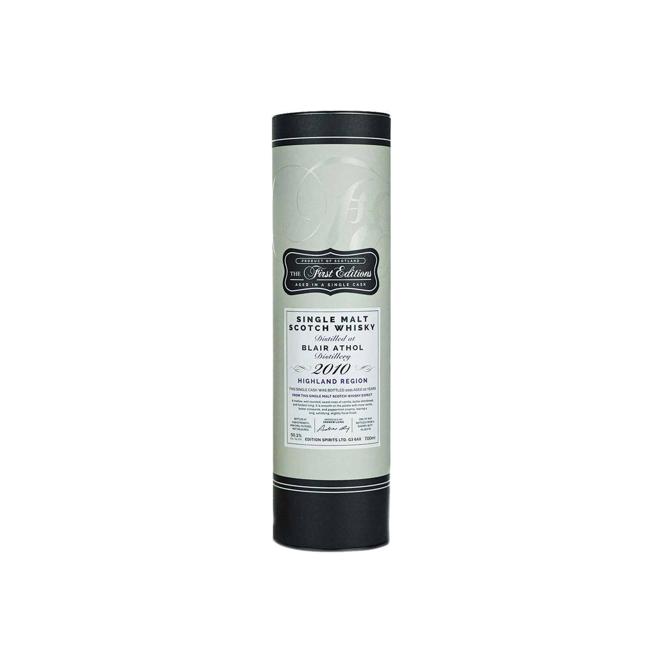Blair Athol The First Editions 2010 10 Years Single Malt Whisky 2