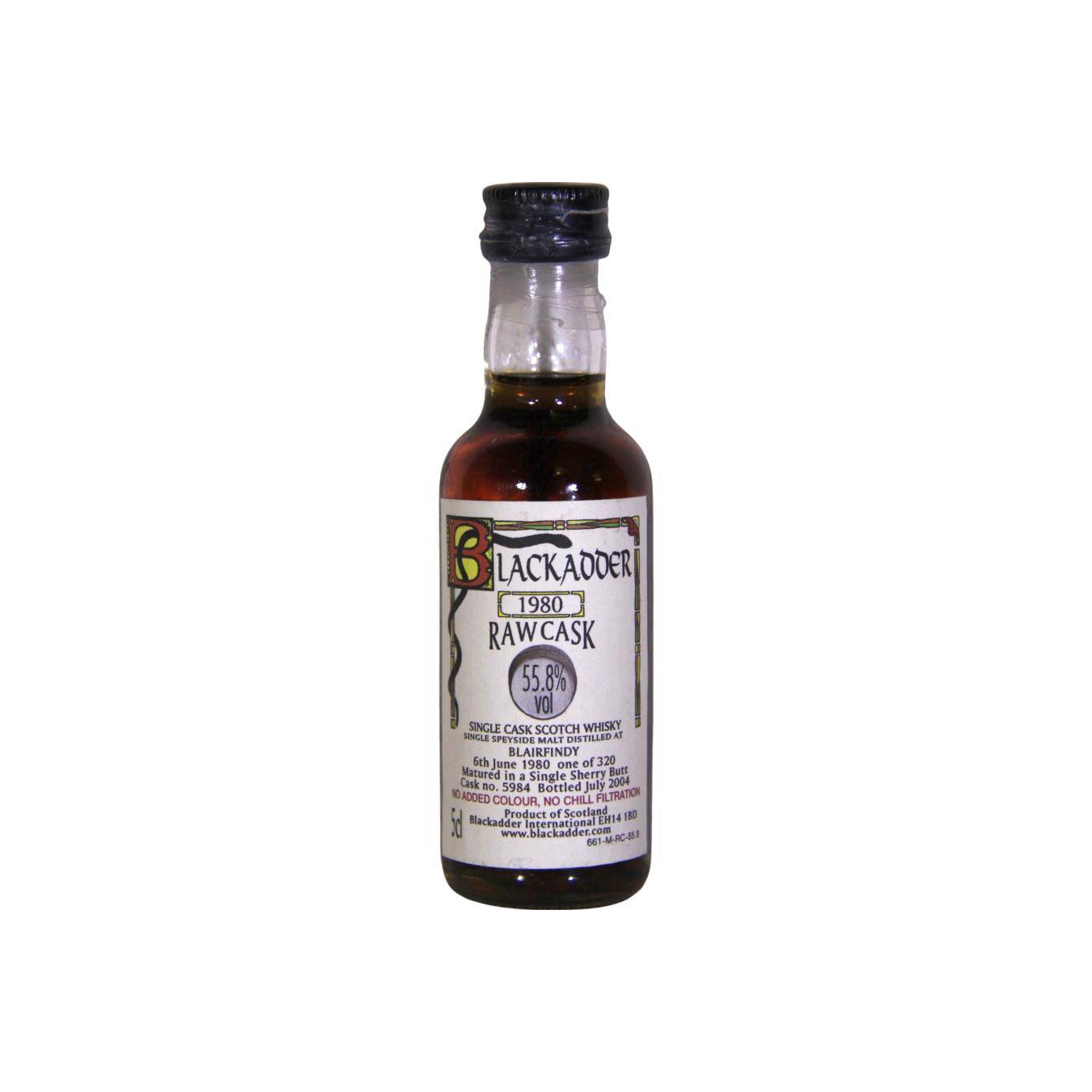 Blackadder Raw Cask 1980 24 Years Single Malt Whisky 2