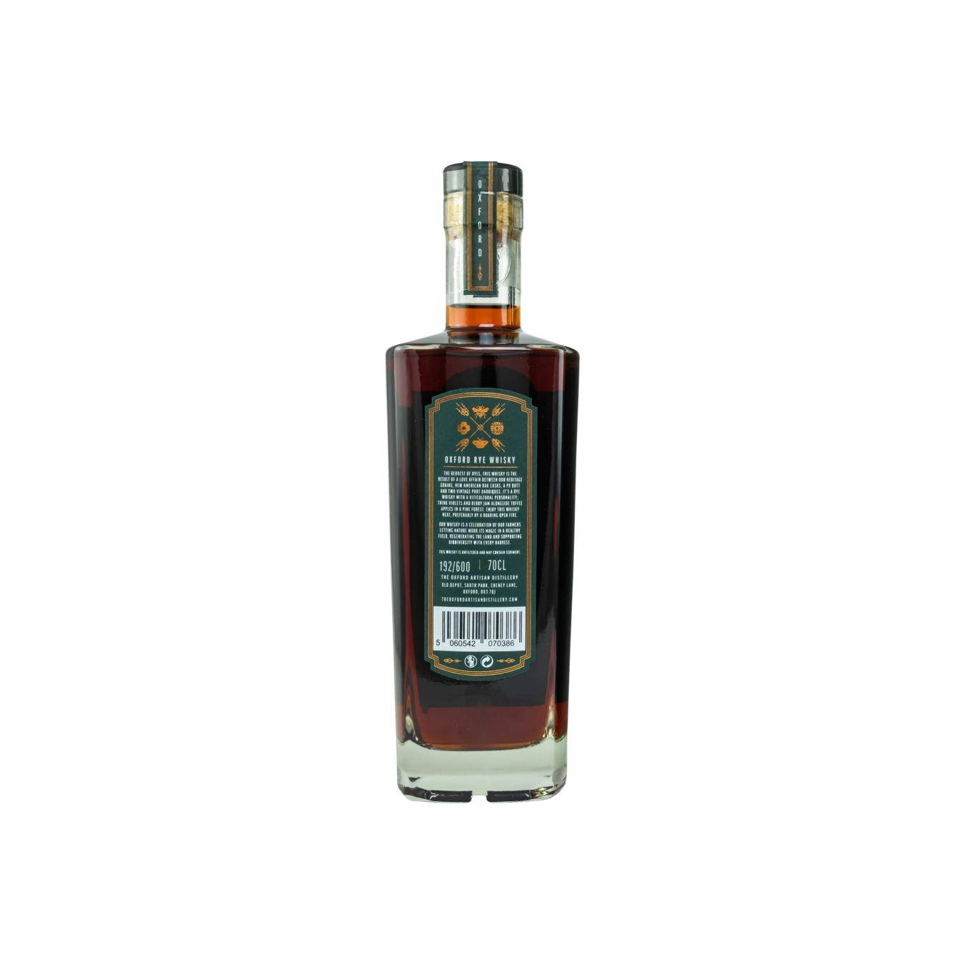 Oxford Rye Whisky 2017 - Red Red Rye 2