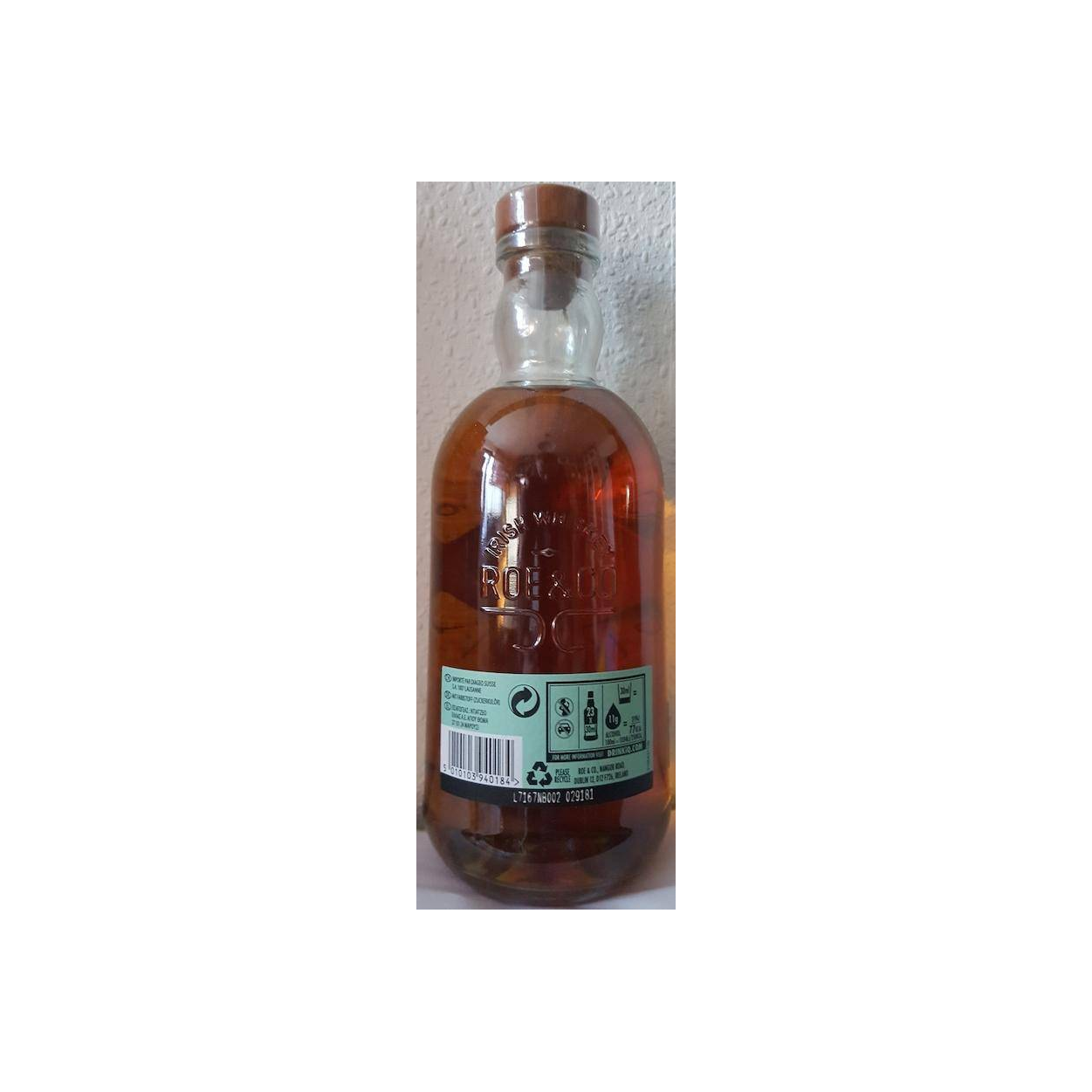 Roe & Co Blended Irish Whiskey RoeC 3